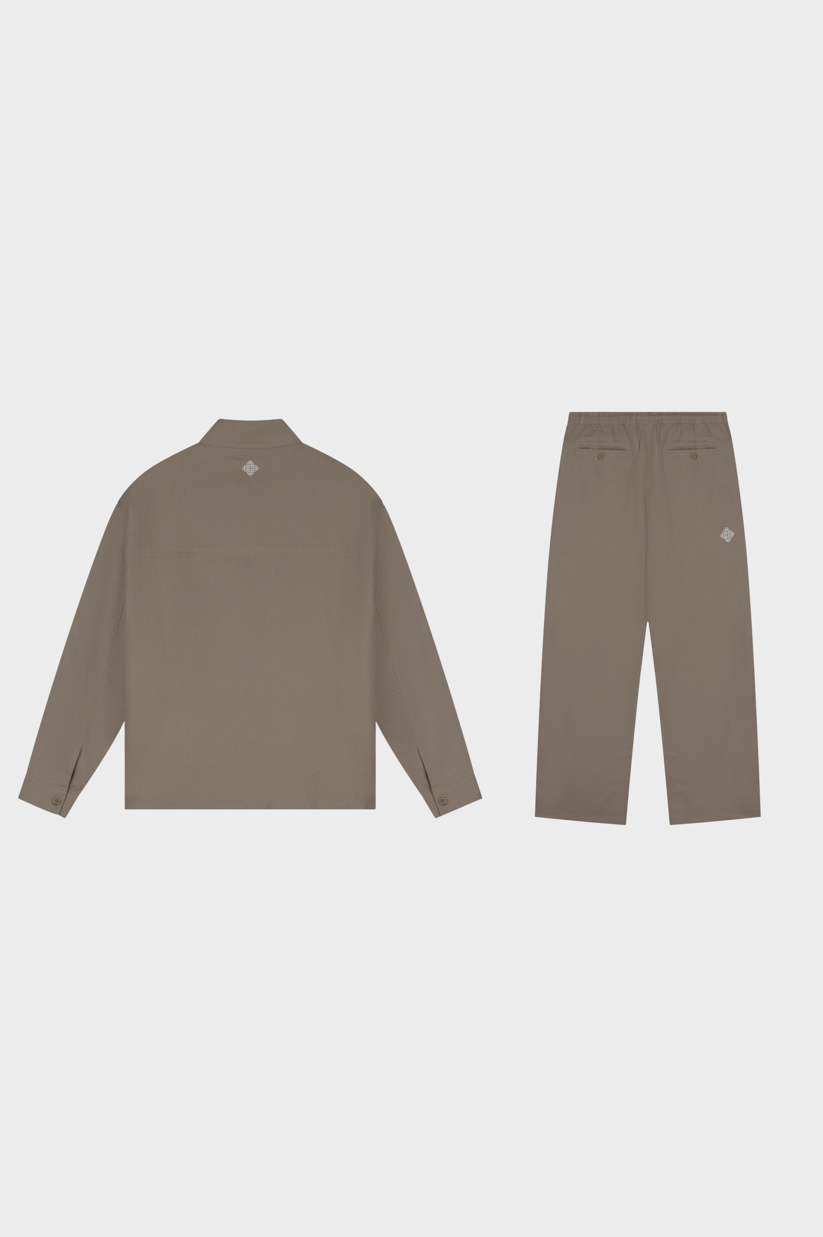REMY LINEN SET | TAUPE