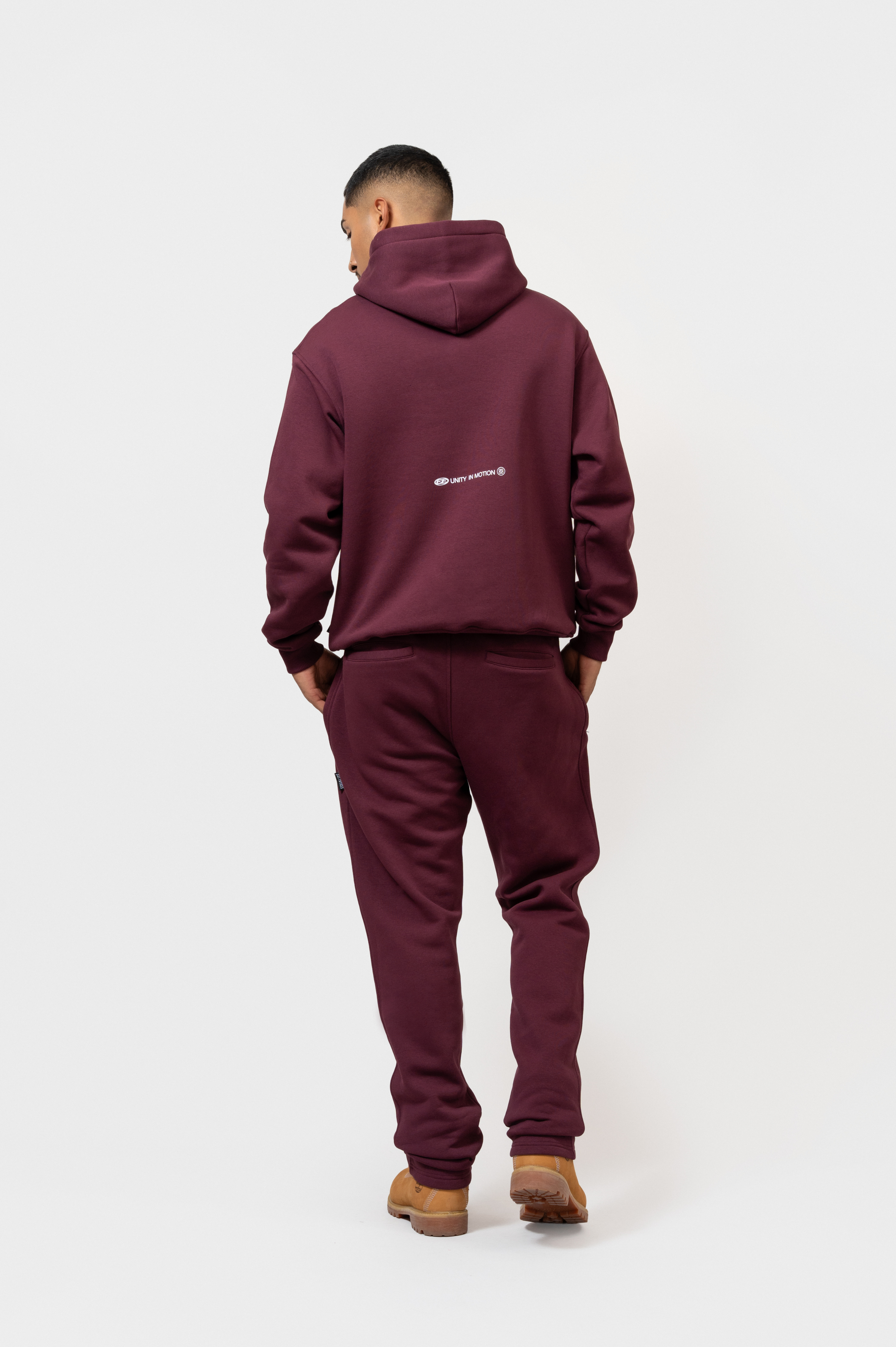 CELESTE JOGGER SET | AUBERGINE