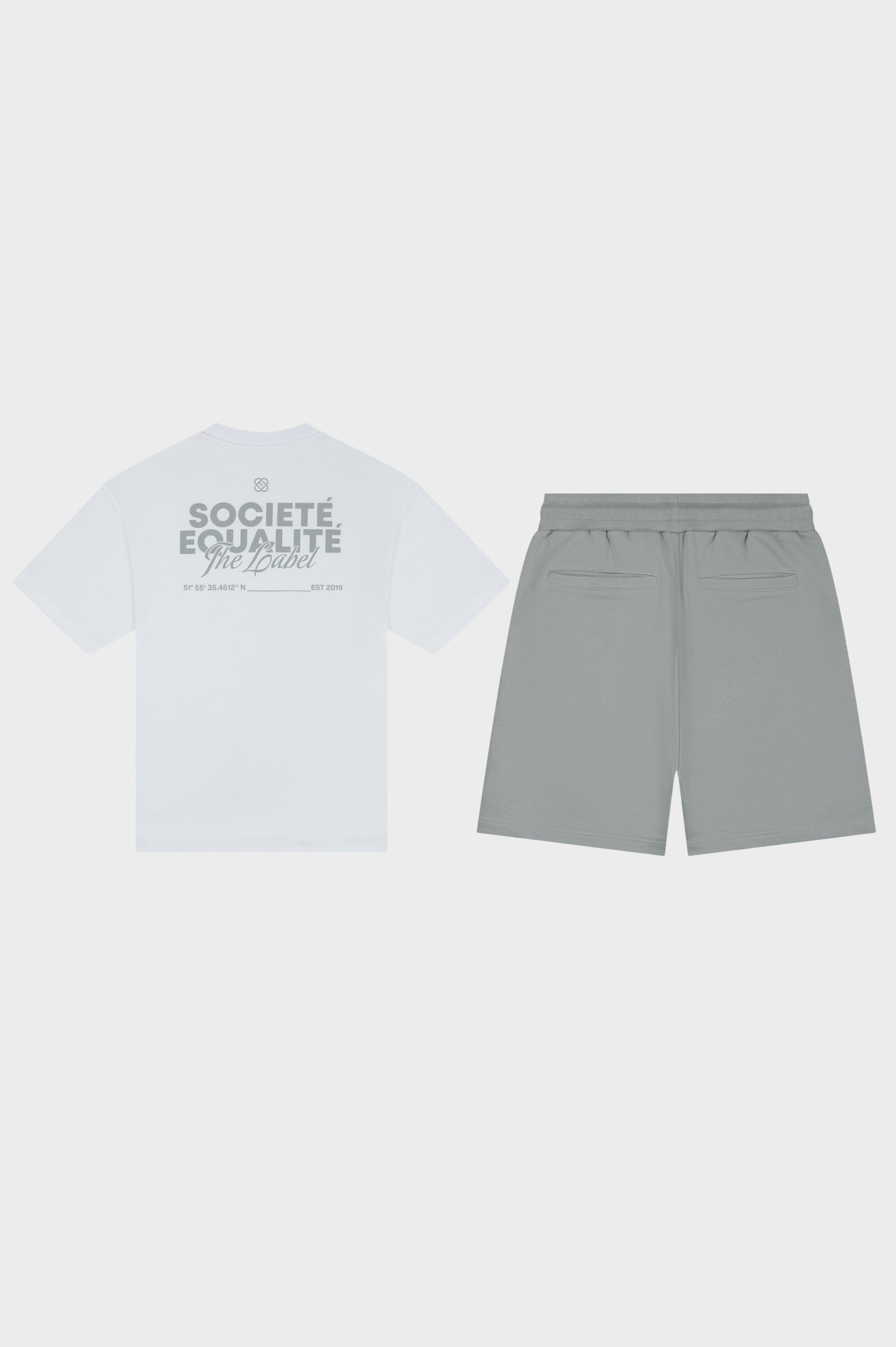 SOCIETÉ SUMMER SET | GREY & WHITE