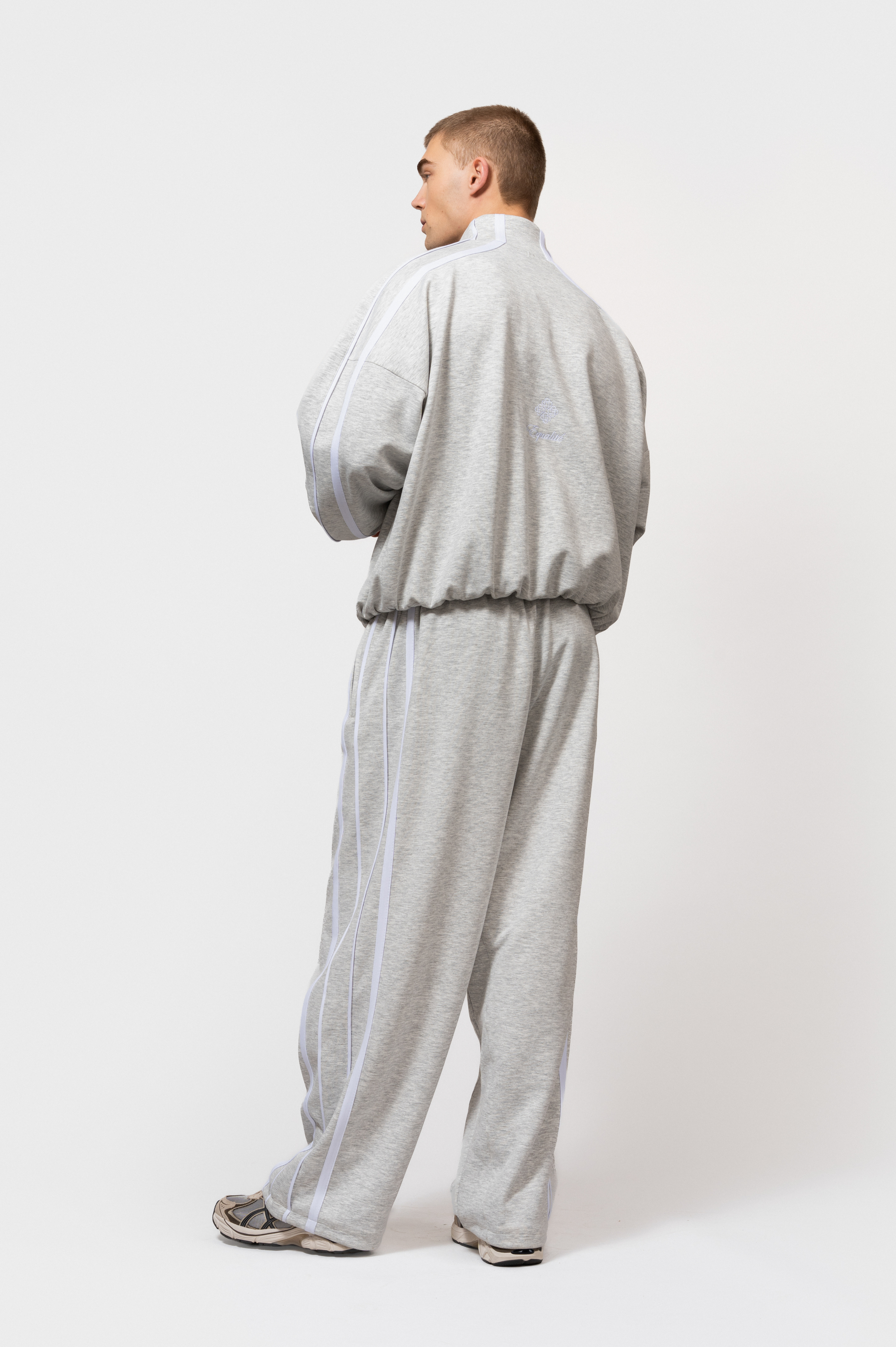 TRACKSUIT MELANGE GREY