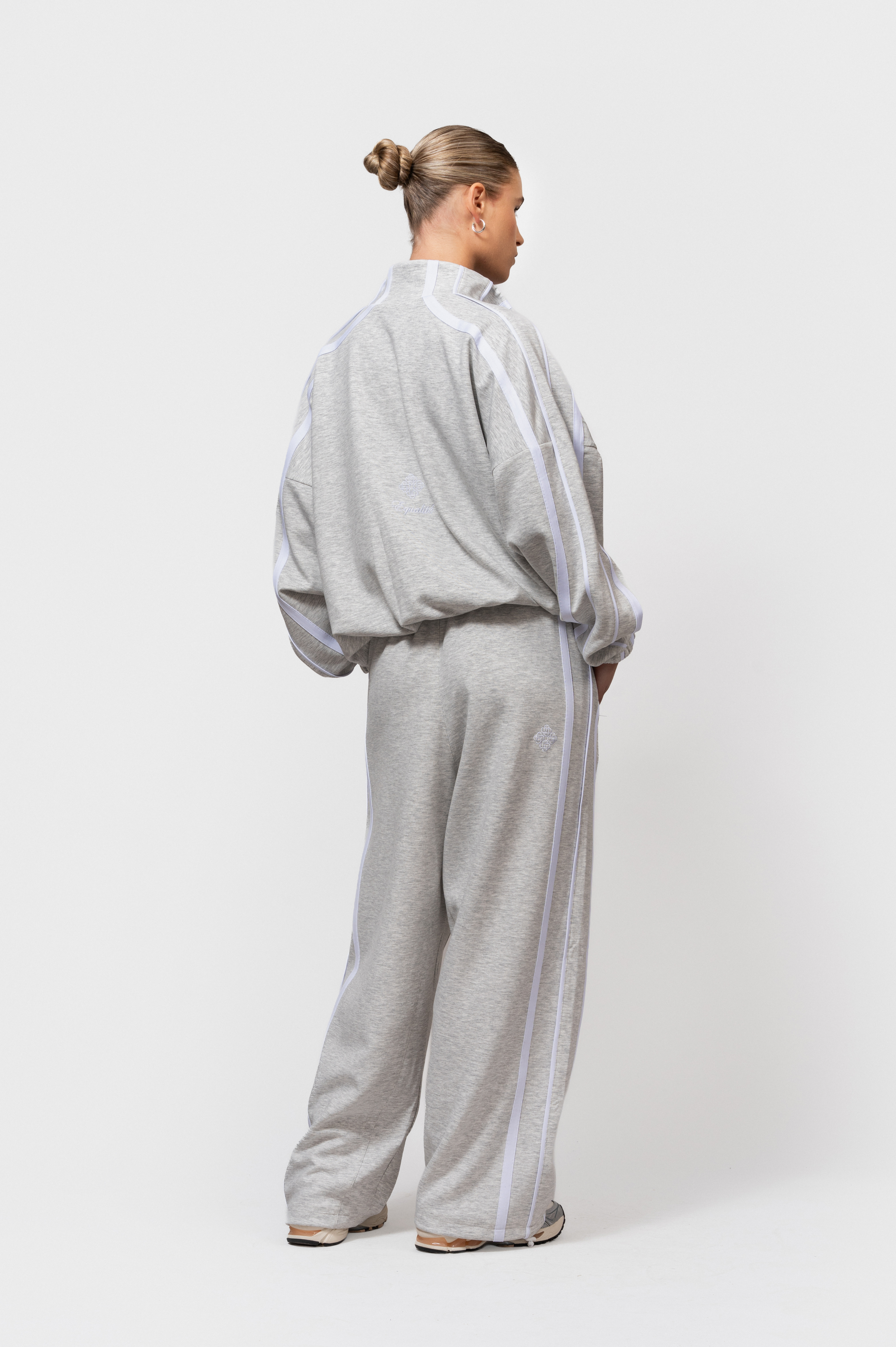 TRACKSUIT MELANGE GREY