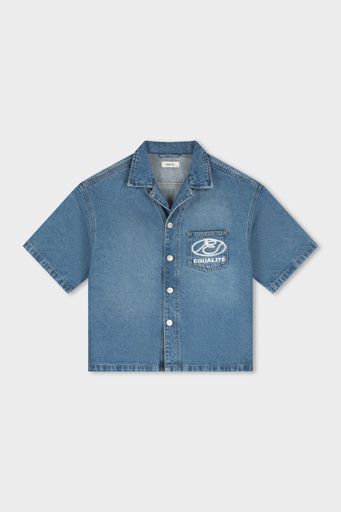 ARID BOXY DENIM JACKET | BLUE