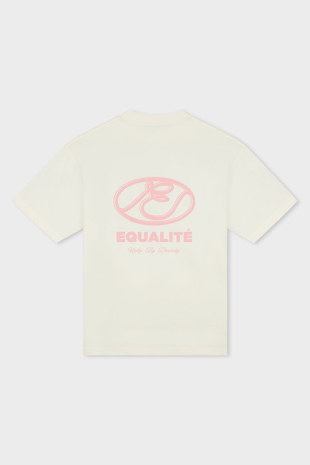 ARID OVERSIZED TEE | OFF-WHITE & PINK