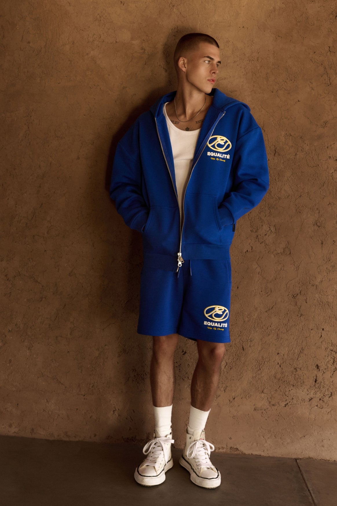 ARID OVERSIZED SHORTS | BLUE