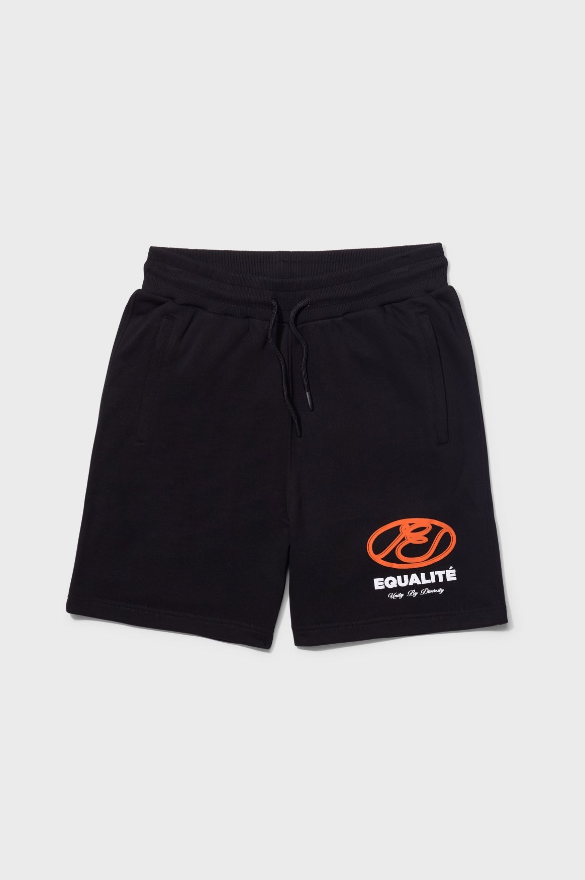 ARID OVERSIZED SHORTS | BLACK & ORANGE
