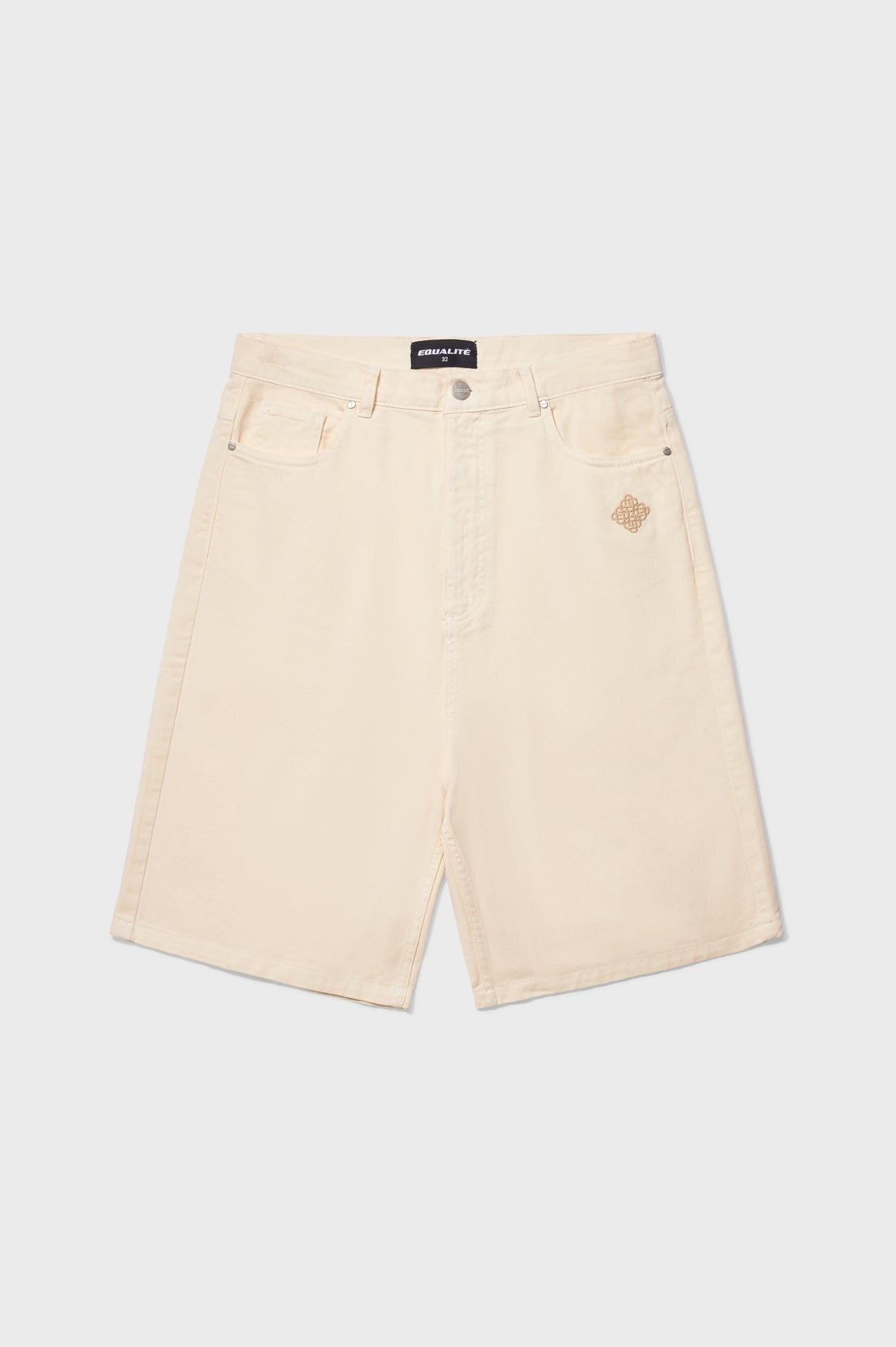 ASTRA DENIM SHORTS | OFF-WHITE