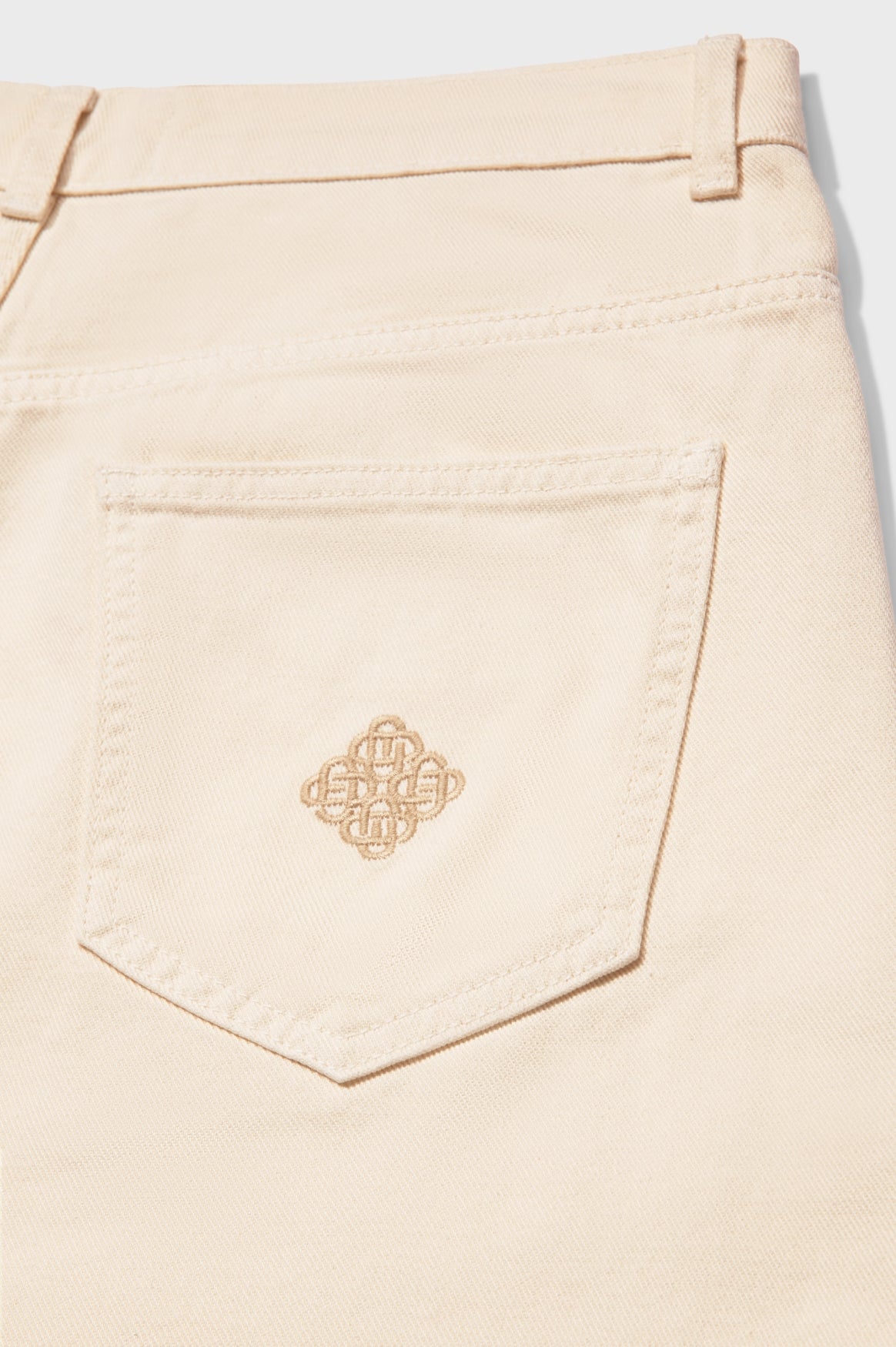 ASTRA DENIM SHORTS | OFF-WHITE