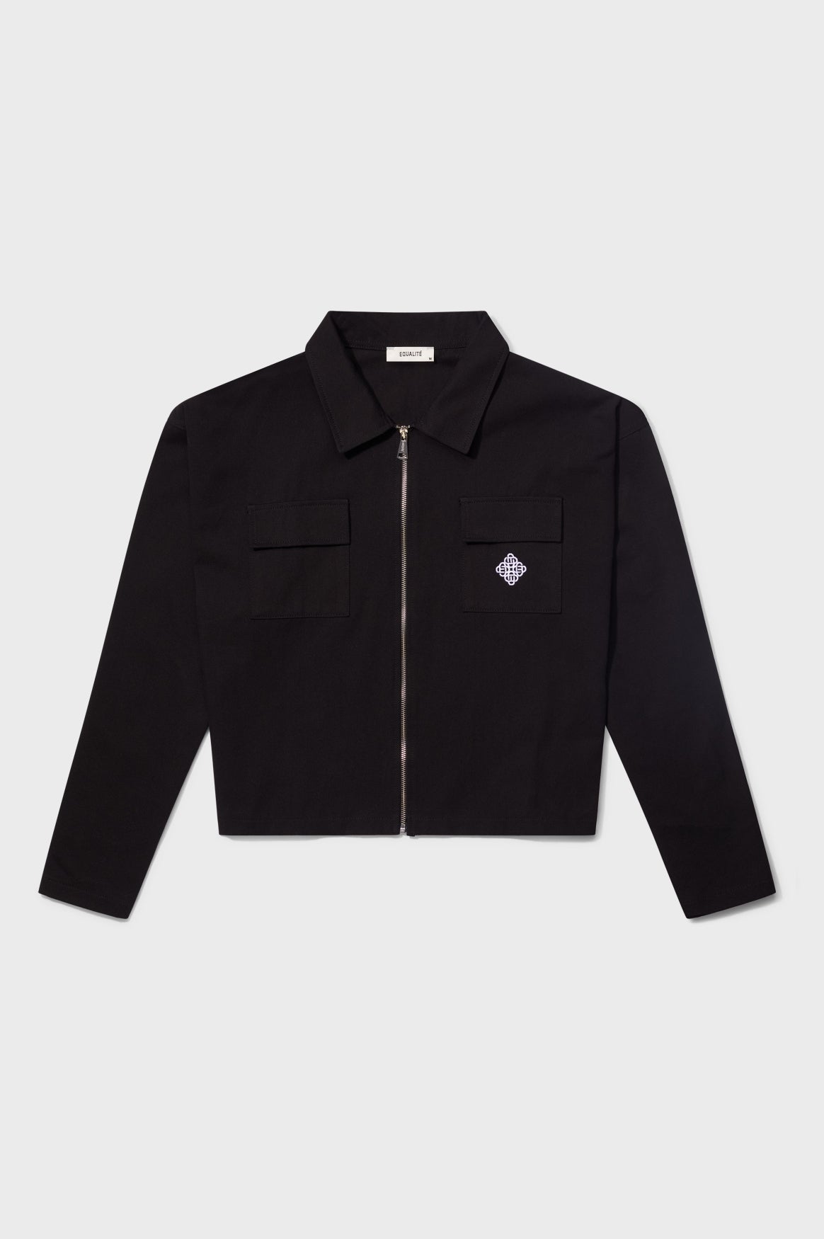 SYMBOL BOXY JACKET | BLACK