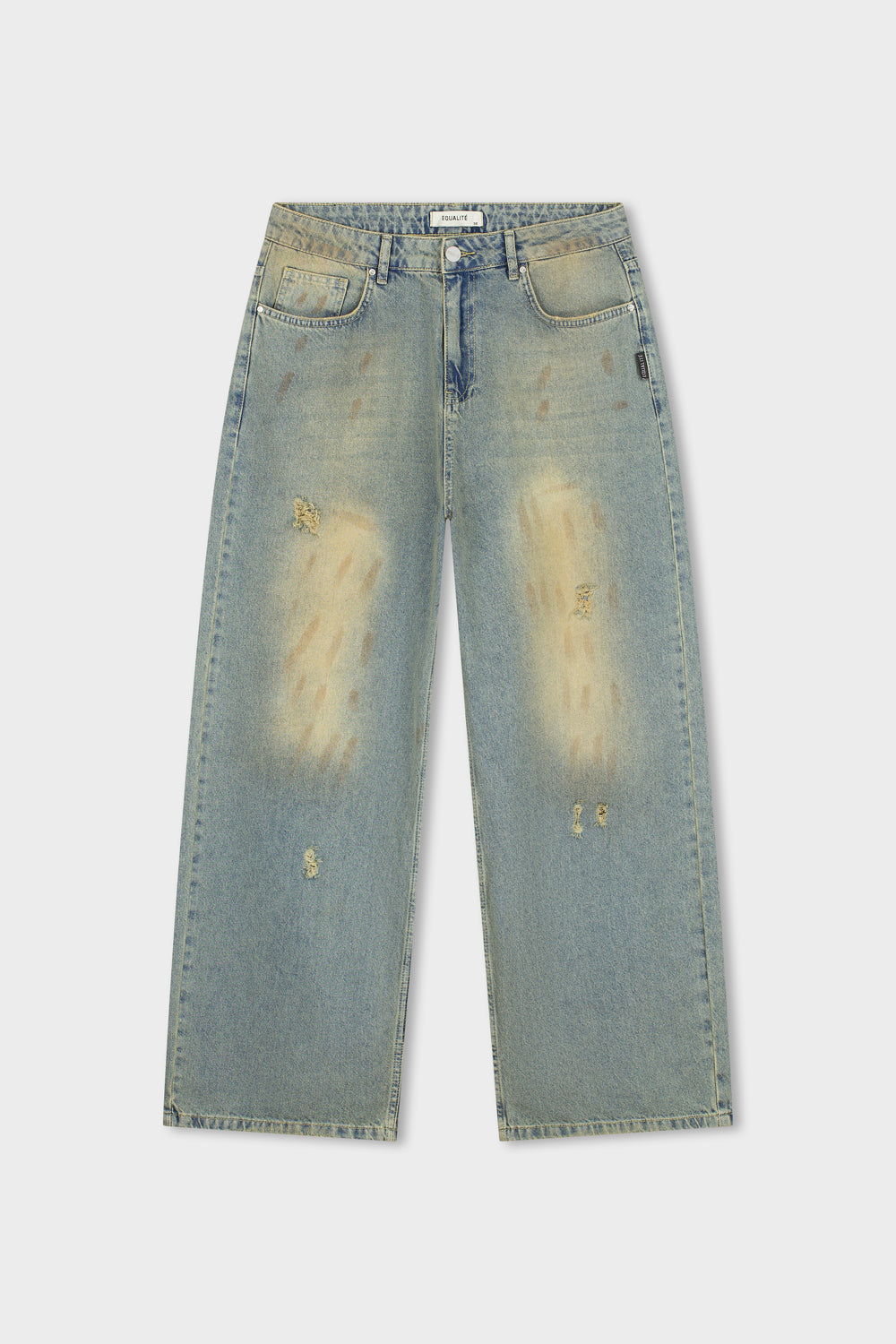 CAS BAGGY JEANS | BLUE DIRTY WASH