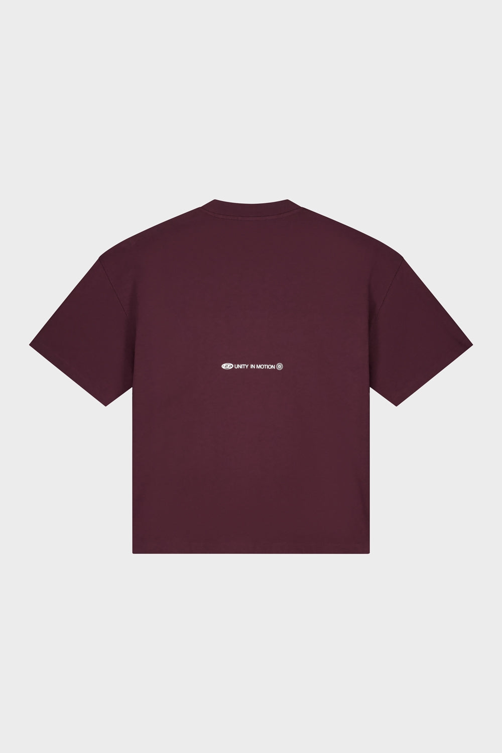 CELESTE BOXY TEE | AUBERGINE