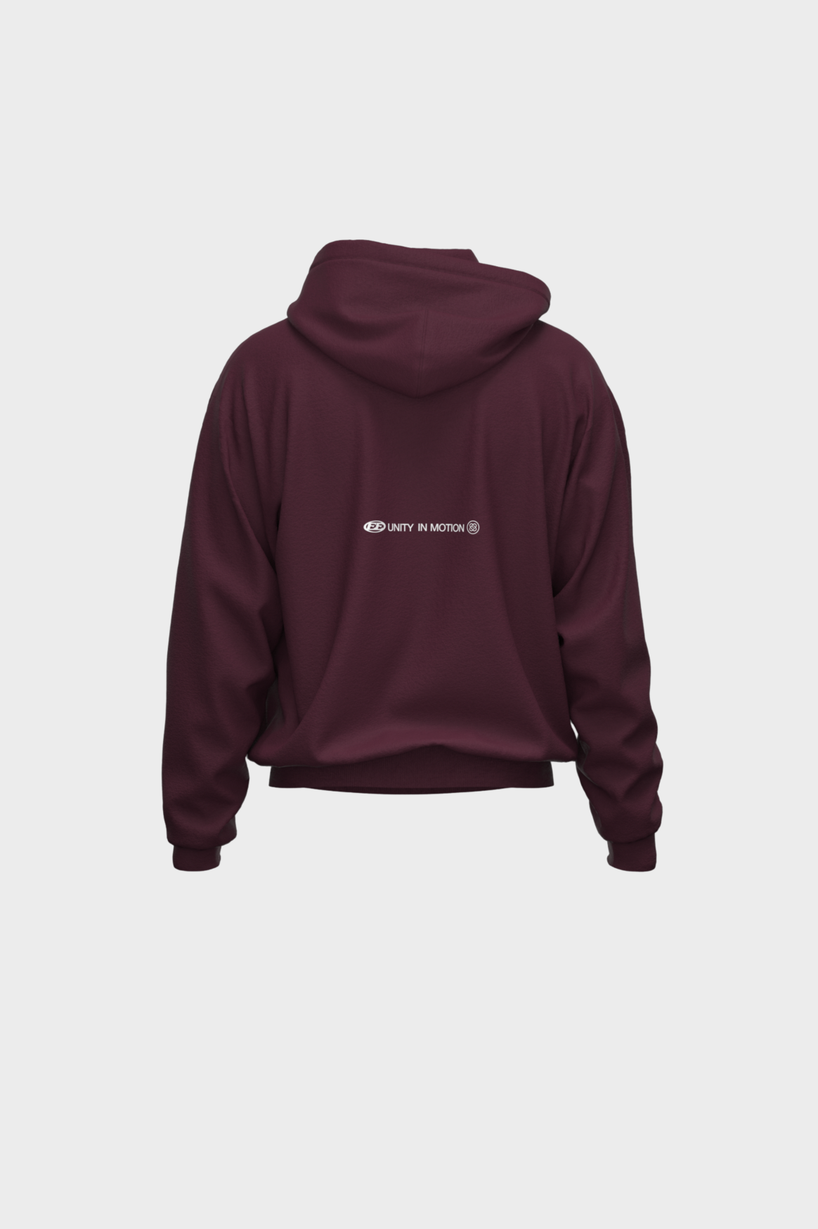 CELESTE OVERSIZED HOODIE | AUBERGINE