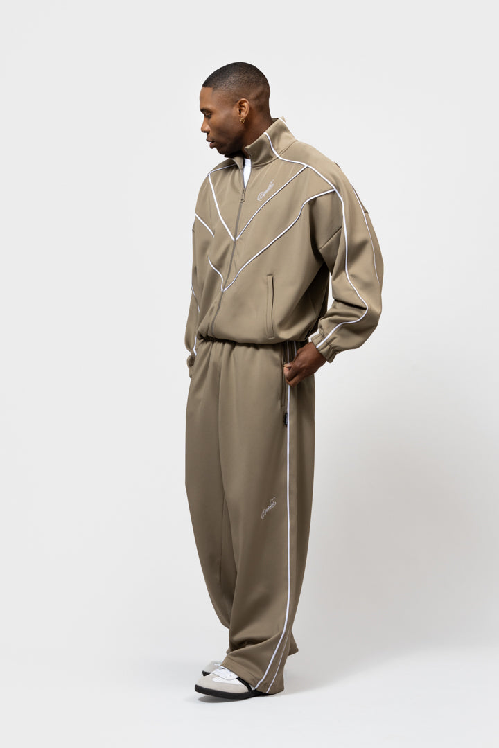 CLÉMENT TRACK JACKET | TAUPE
