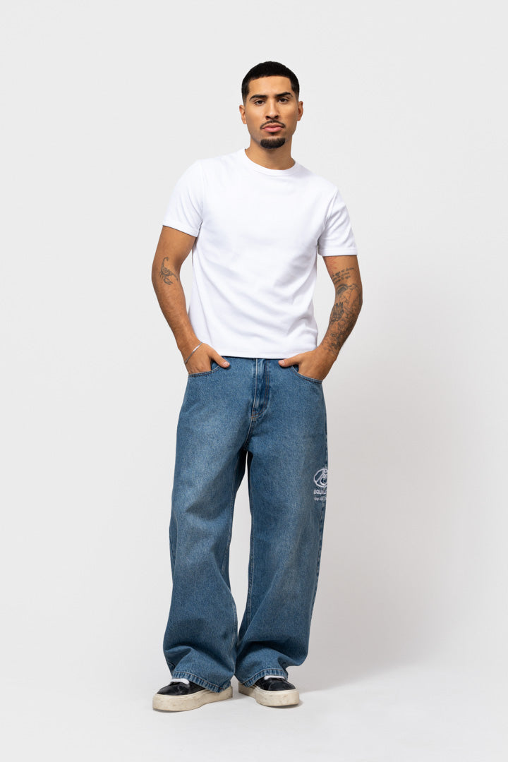 ARID LOOSE JEANS | BLUE