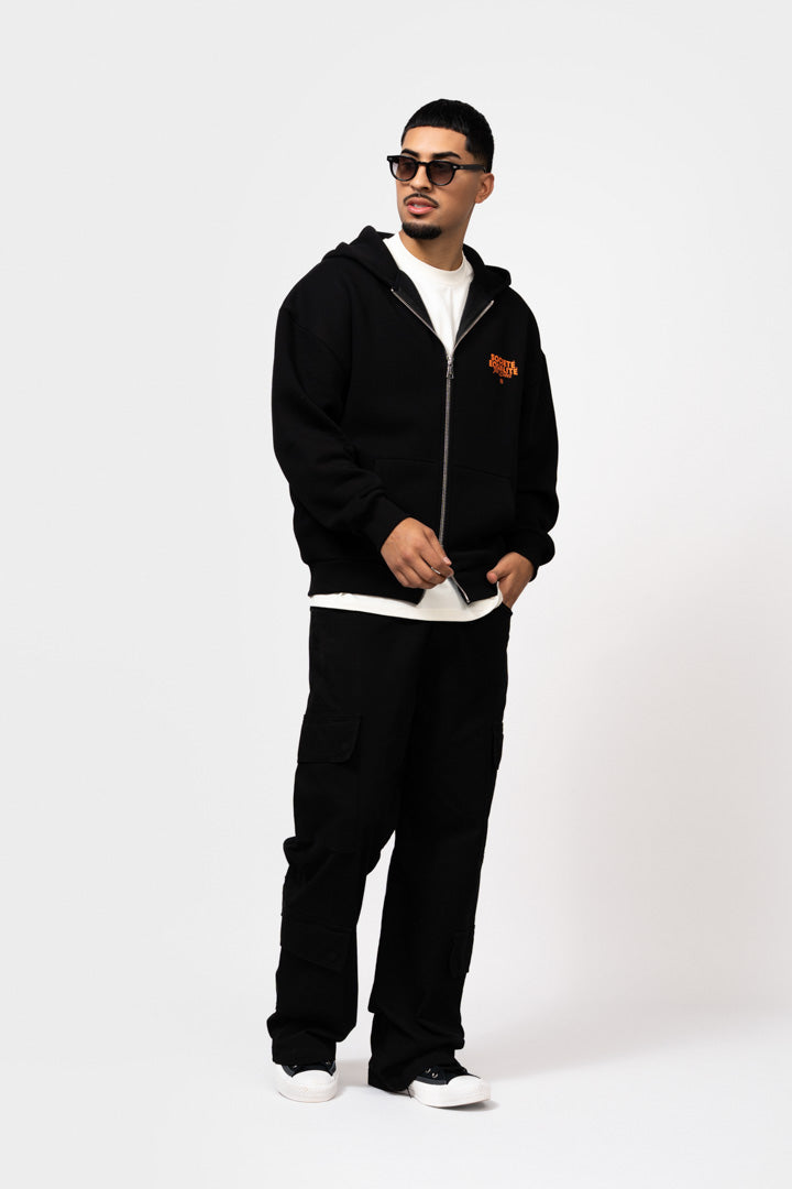 SOCIETÉ 2.0 FULL ZIP HOODIE | BLACK