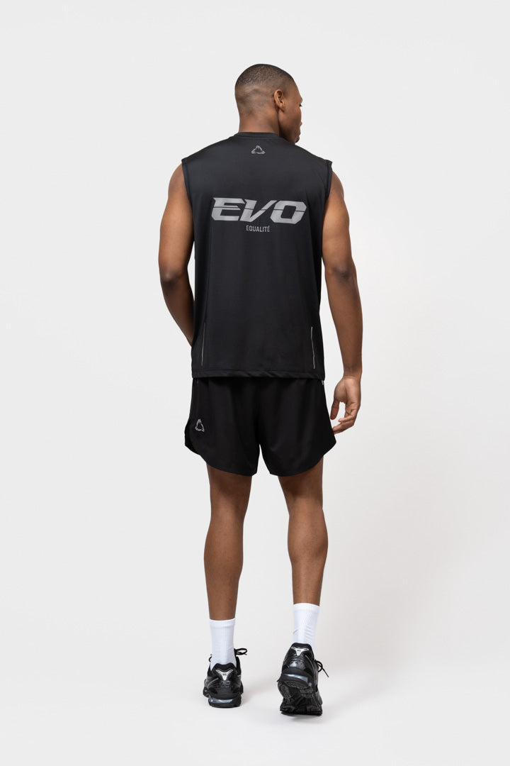 EVO OVERSIZED TANK TOP | BLACK