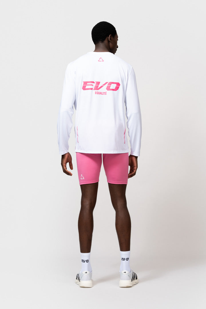 EVO LONGSLEEVE TEE | WHITE