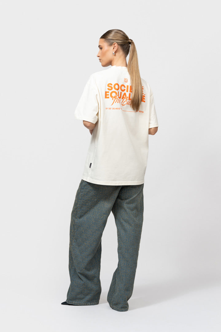 SOCIETE 2.0 OVERSIZED TEE | OFF-WHITE