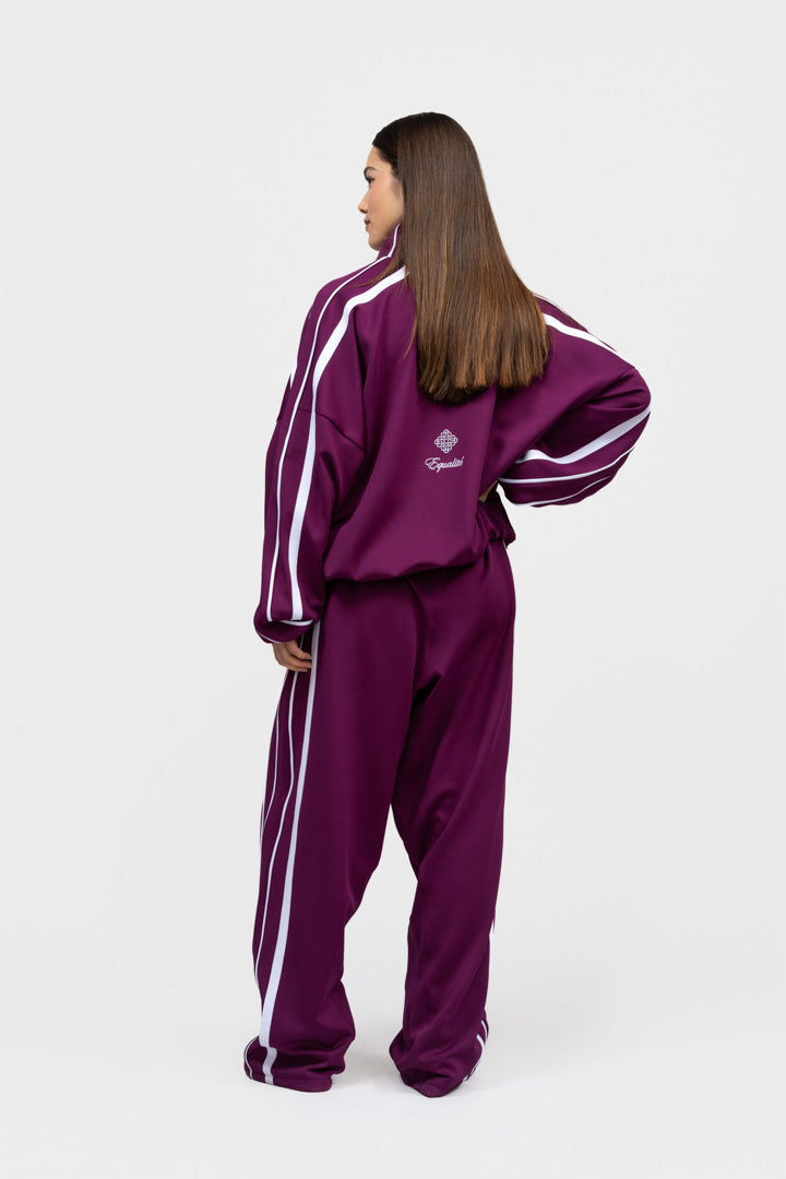 TRACK JACKET | DEEP PURPLE