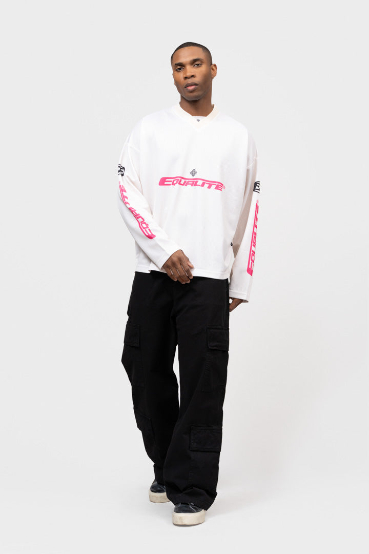ARENA LONG SLEEVE JERSEY | OFF WHITE
