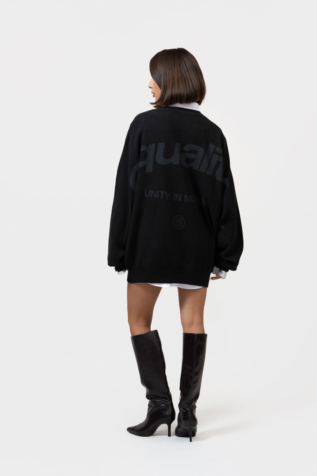 NOOR KNIT SWEATER | BLACK