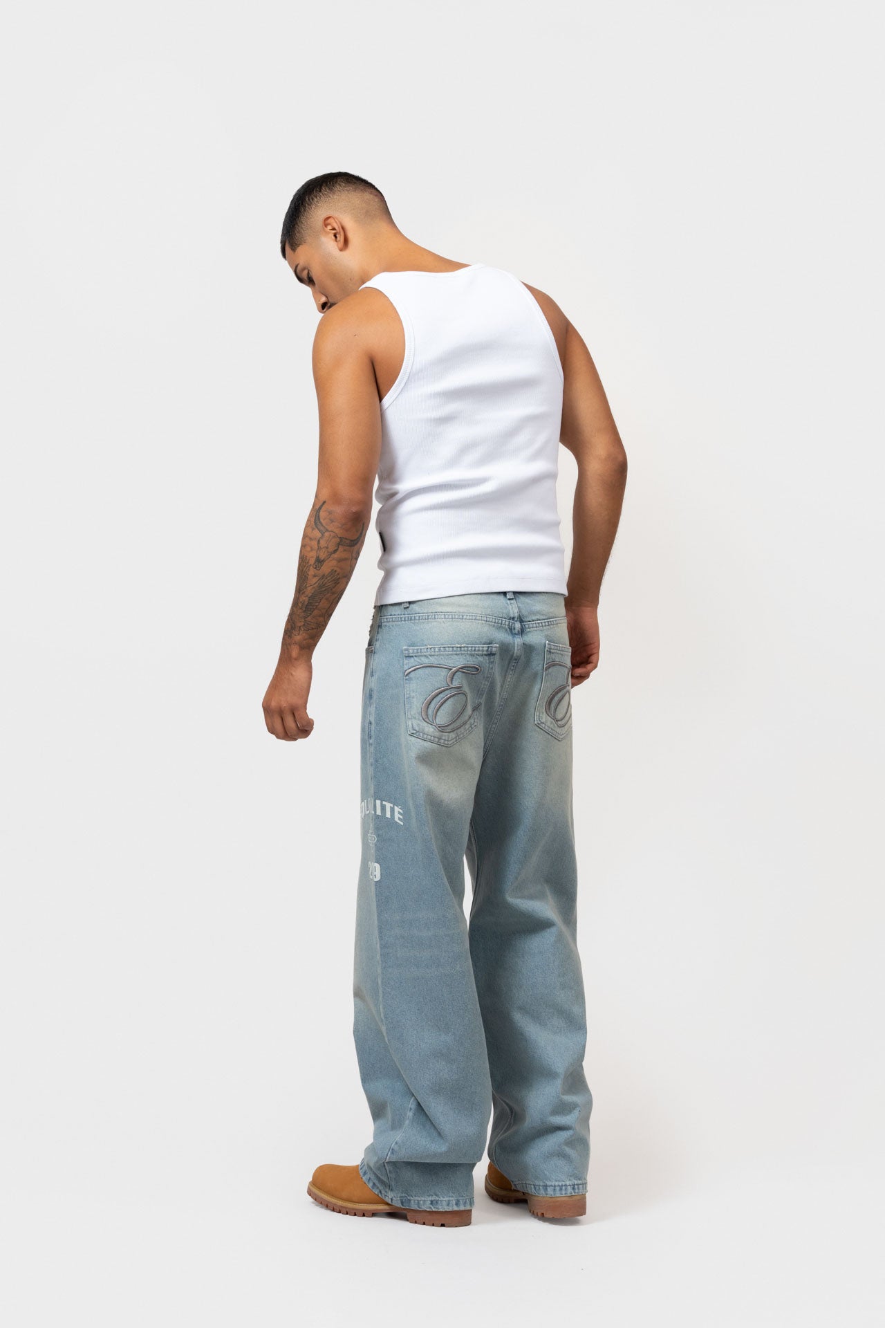 FEM BAGGY JEANS | LIGHT BLUE