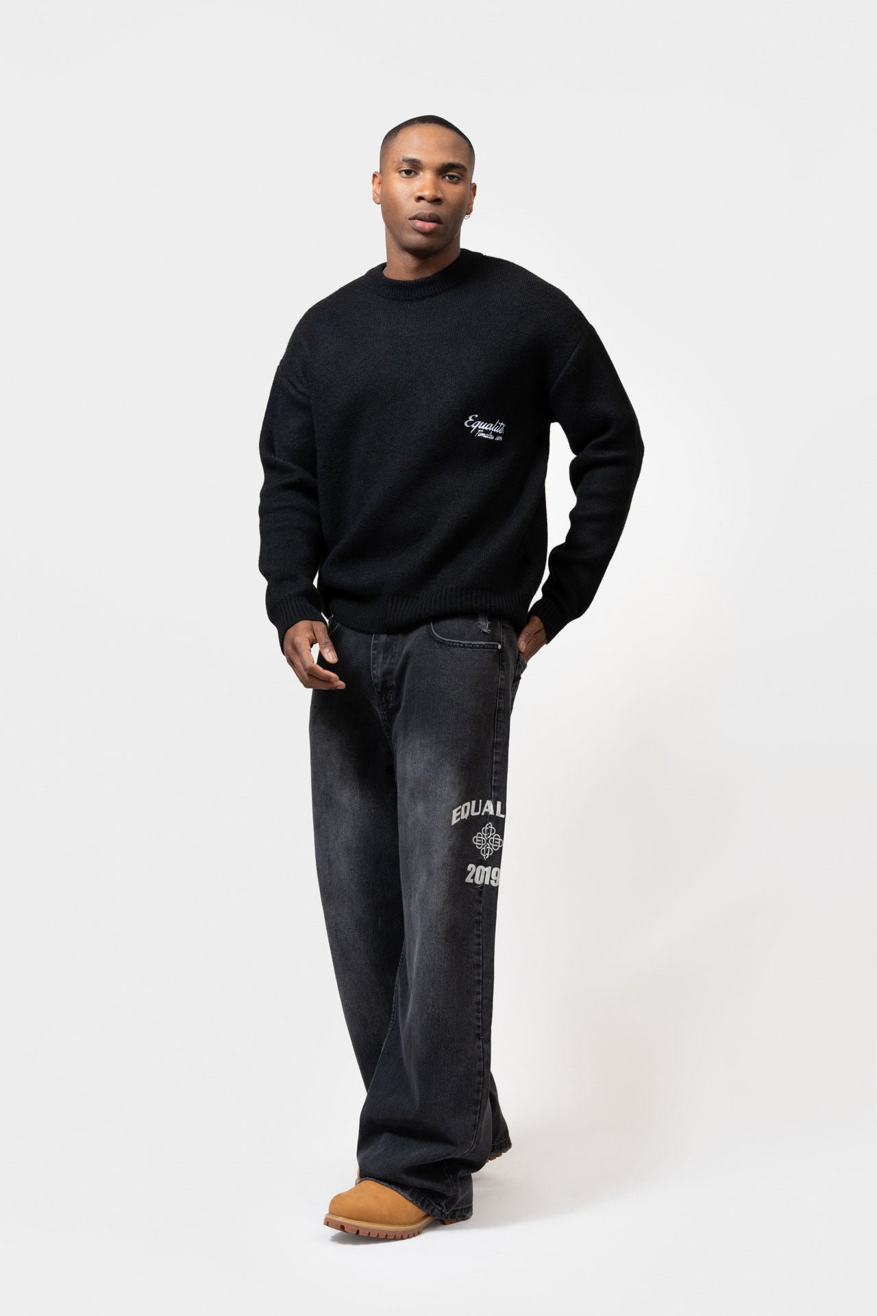 RAF KNIT SWEATER | BLACK