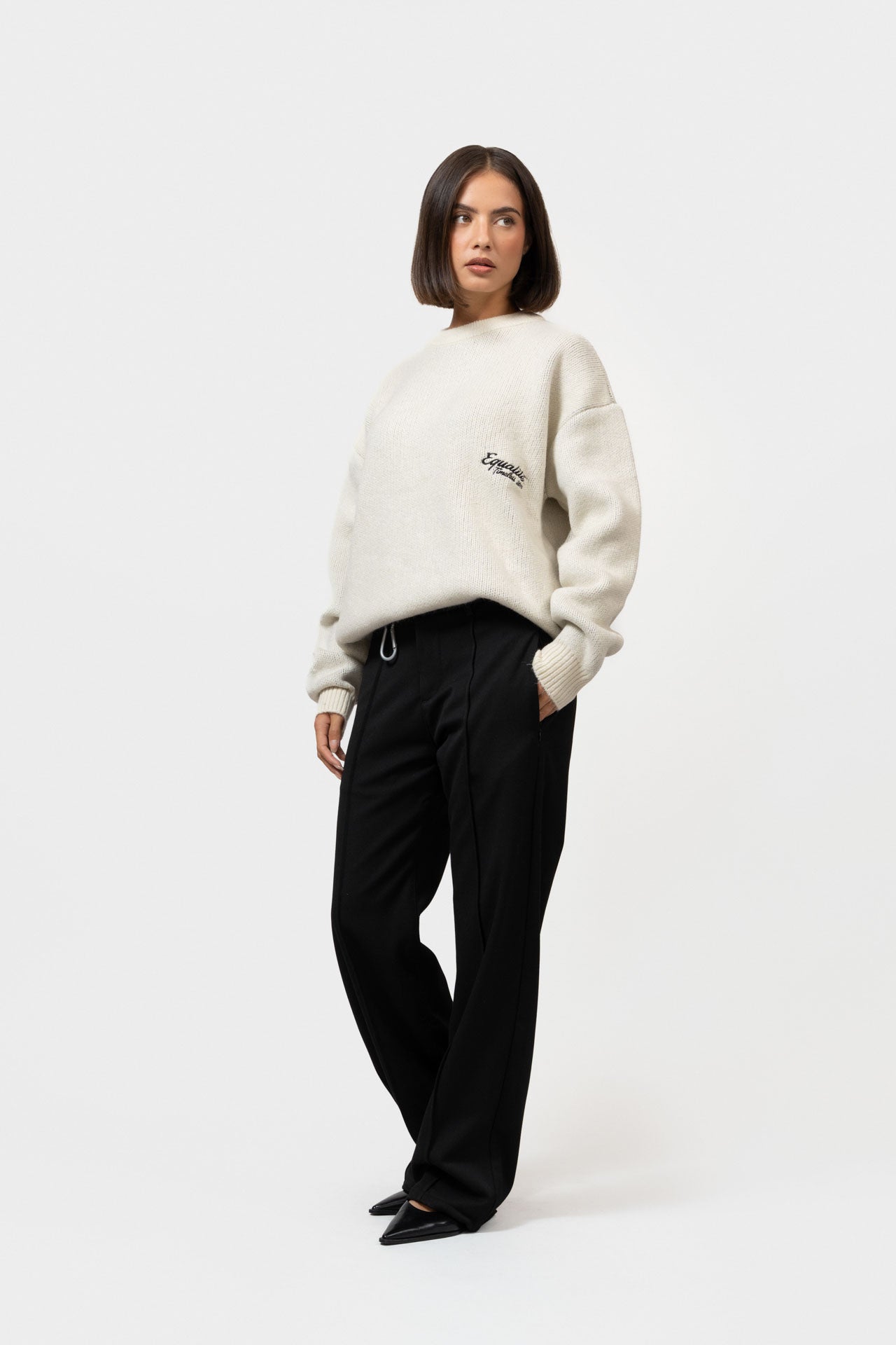 MAX KNIT SWEATER | OFF-WHITE