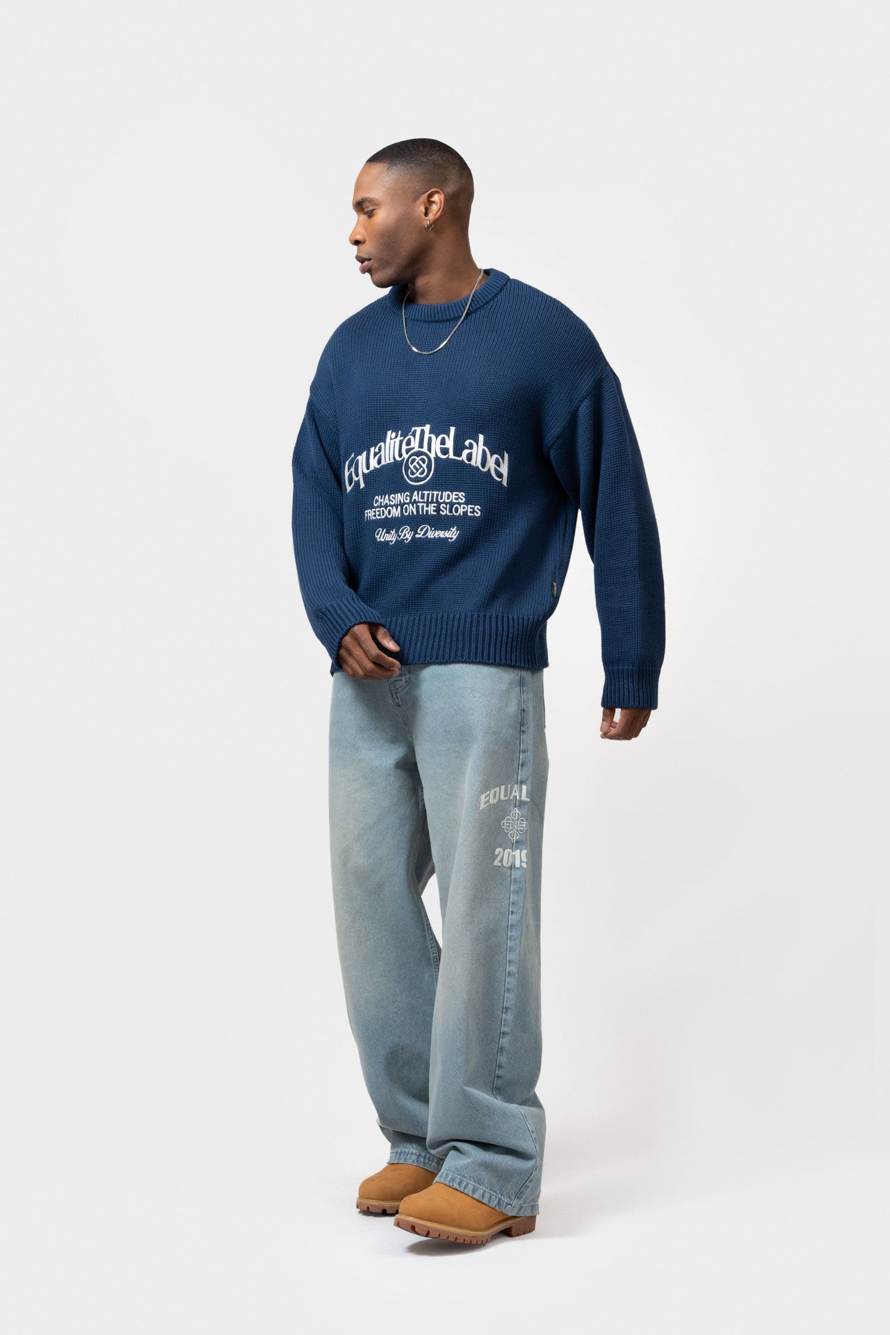 JULES KNIT SWEATER | NAVY