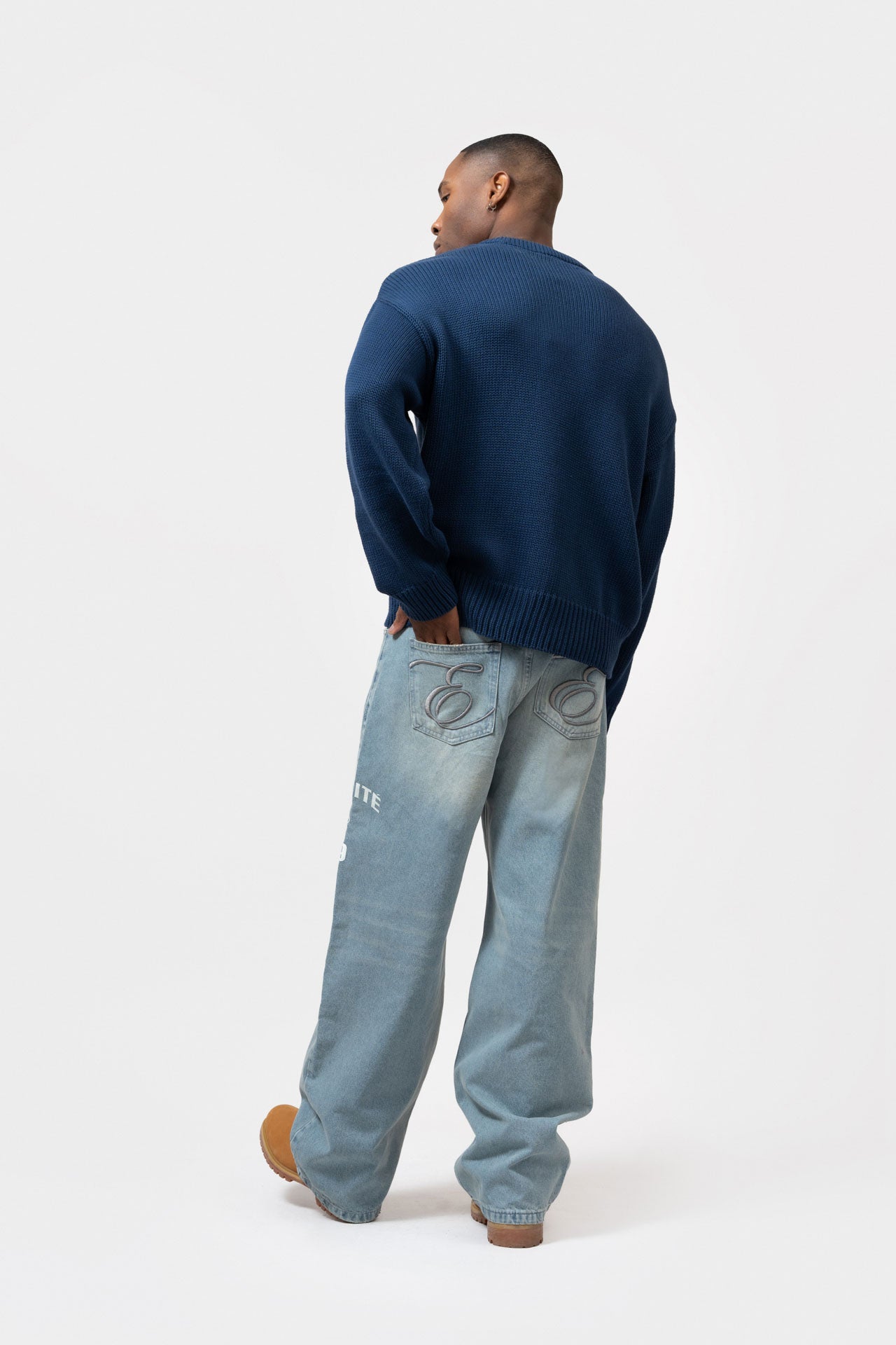 JULES KNIT SWEATER | NAVY