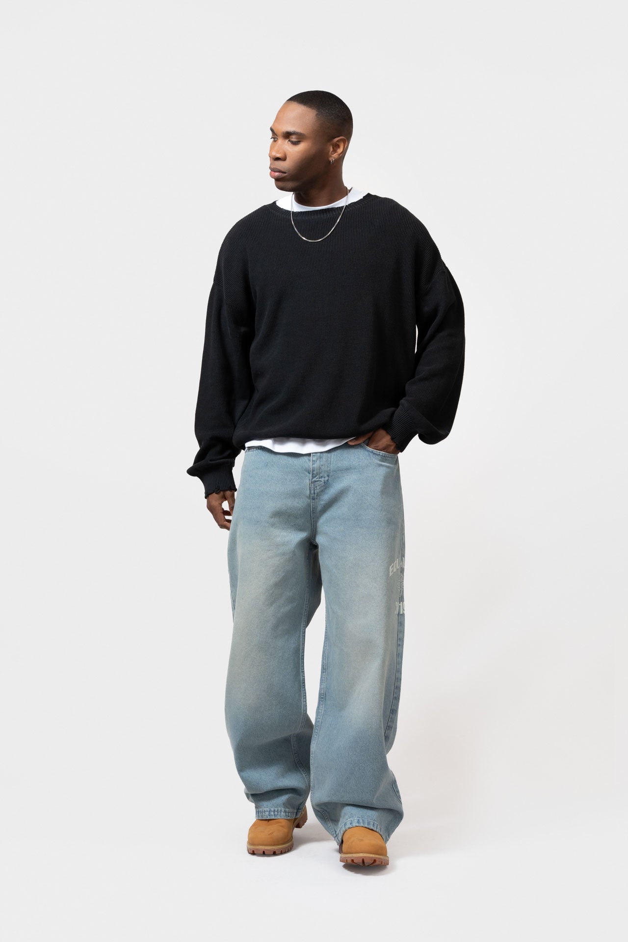 NOOR KNIT SWEATER | BLACK