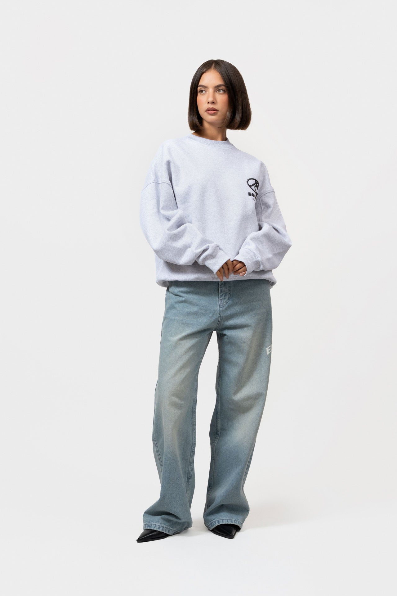 FEM BAGGY JEANS | LIGHT BLUE