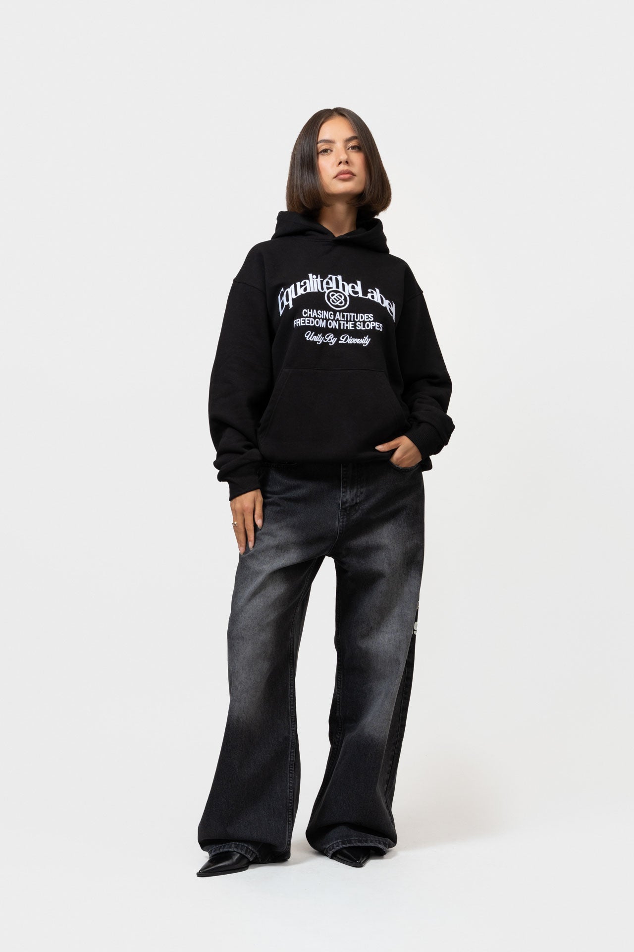 JULES OVERSIZED HOODIE | BLACK