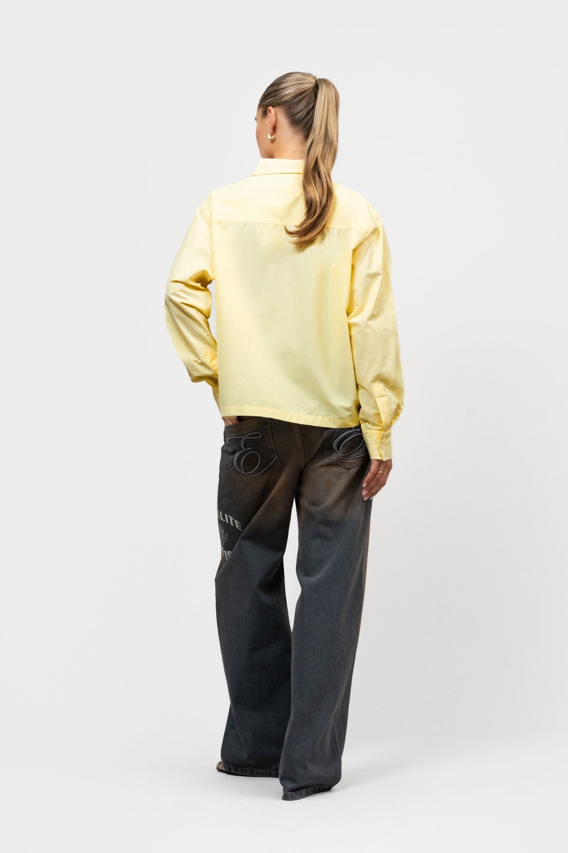 MILO BOXY LONGSLEEVE SHIRT | BUTTER YELLOW