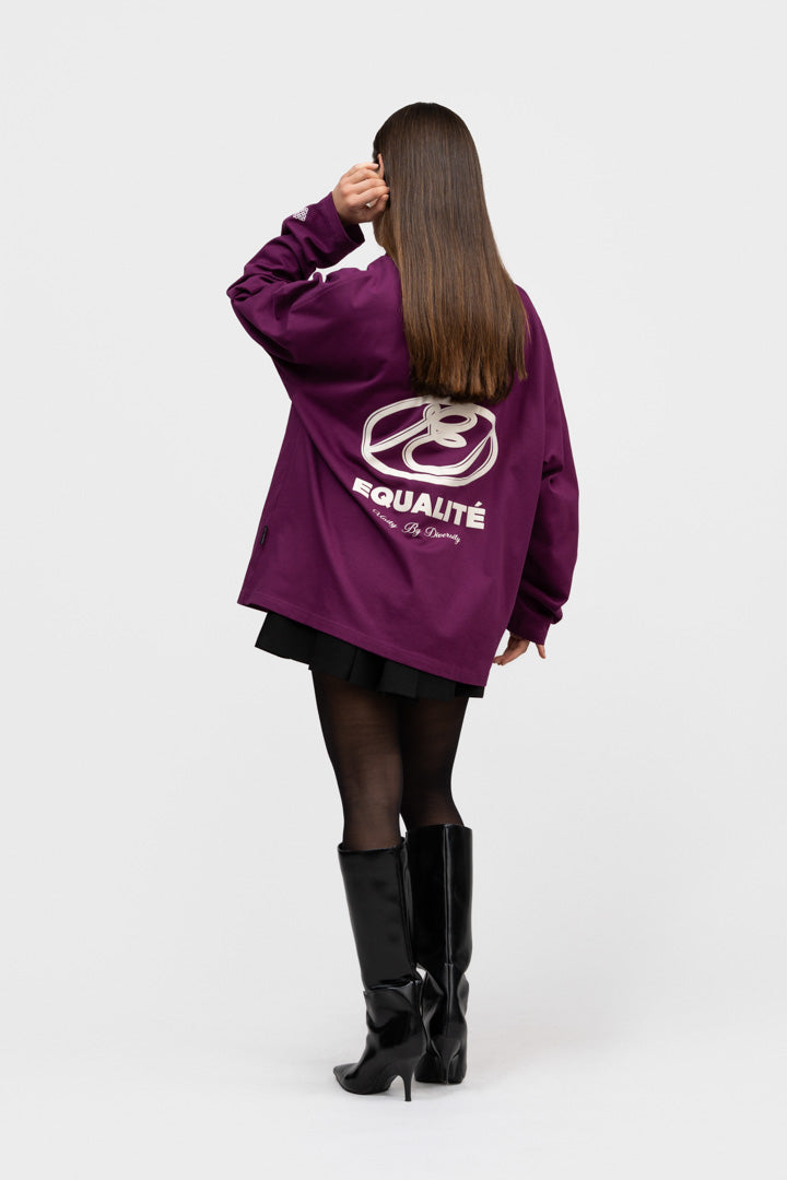 ARID LONGSLEEVE TEE | DEEP PURPLE