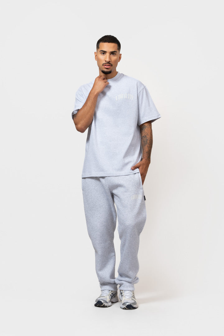 OLIVER OVERSIZED TEE | MELANGE GREY