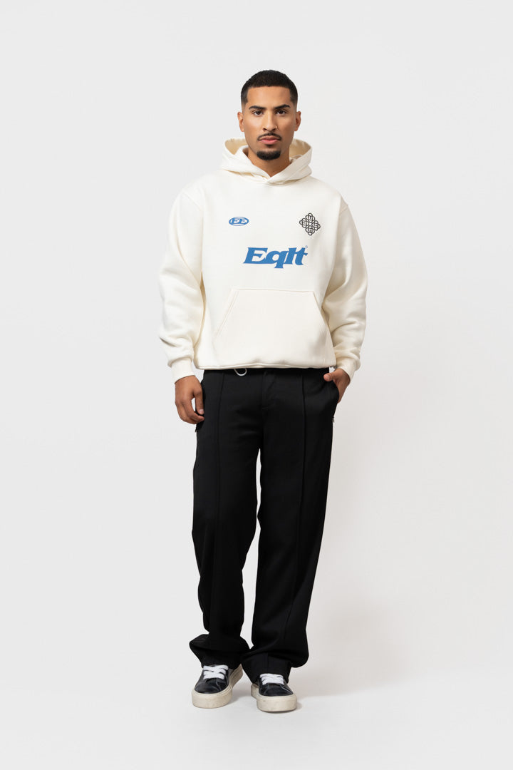 JERSEY OVERSIZED HOODIE | OFF-WHITE