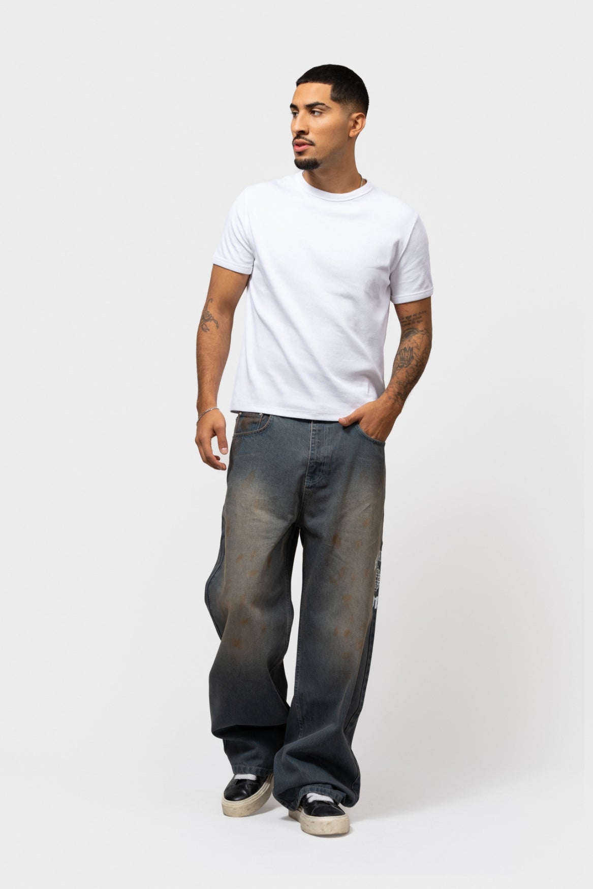 FEM BAGGY JEANS | VINTAGE WASH