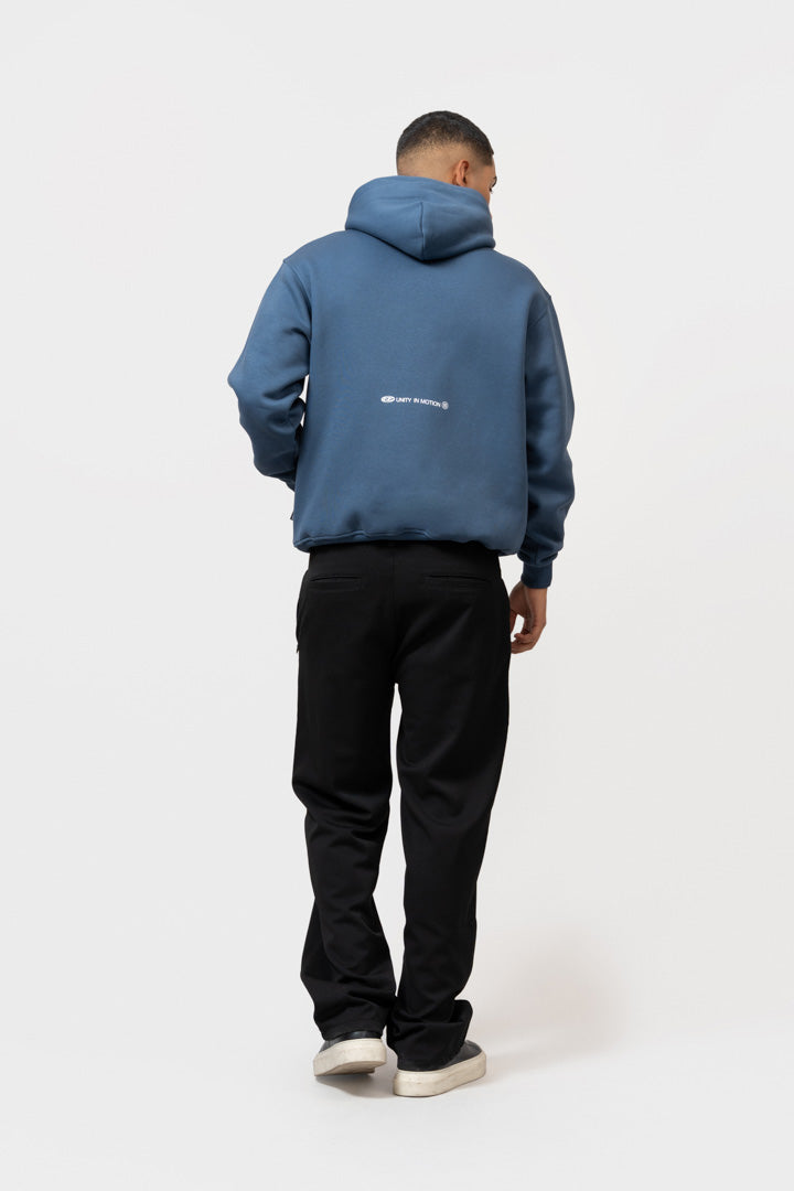 CELESTE OVERSIZED HOODIE | NAVY