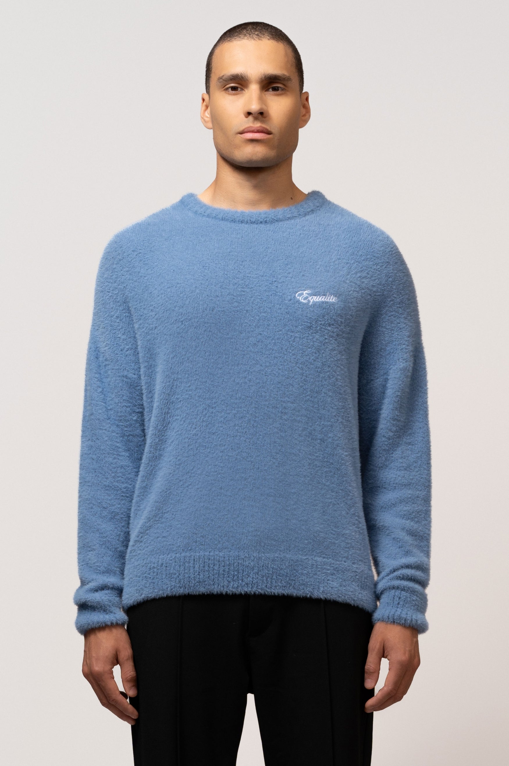 ULTRA SOFT KNIT SWEATER | CARIBBEAN BLUE
