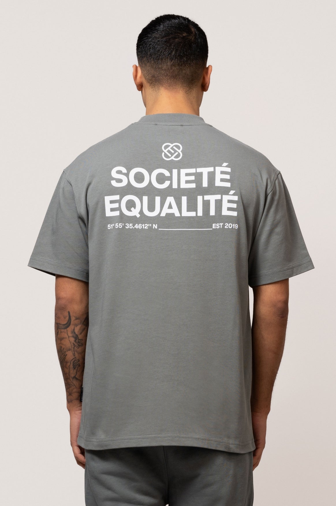 Societé Oversized Tee | Grey