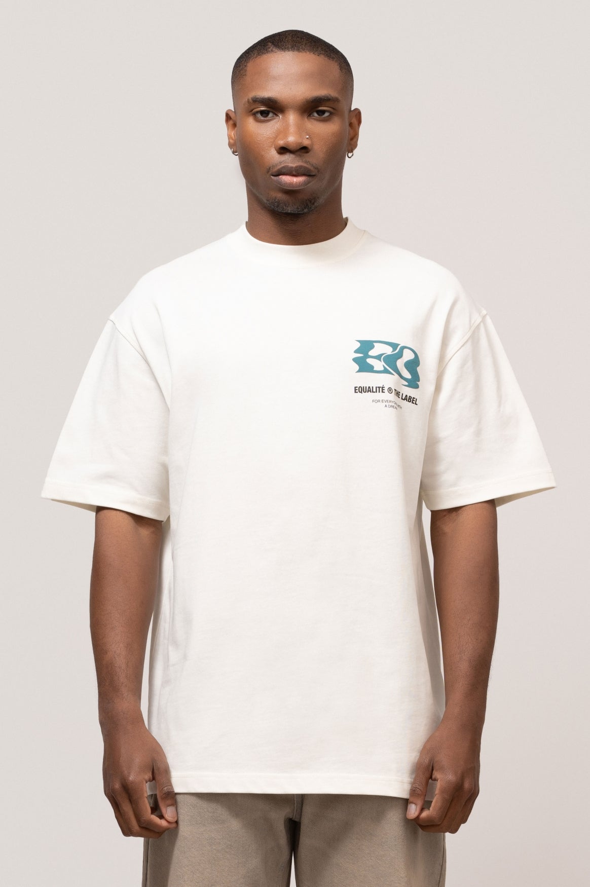 Heat Oversized Tee | Off-white