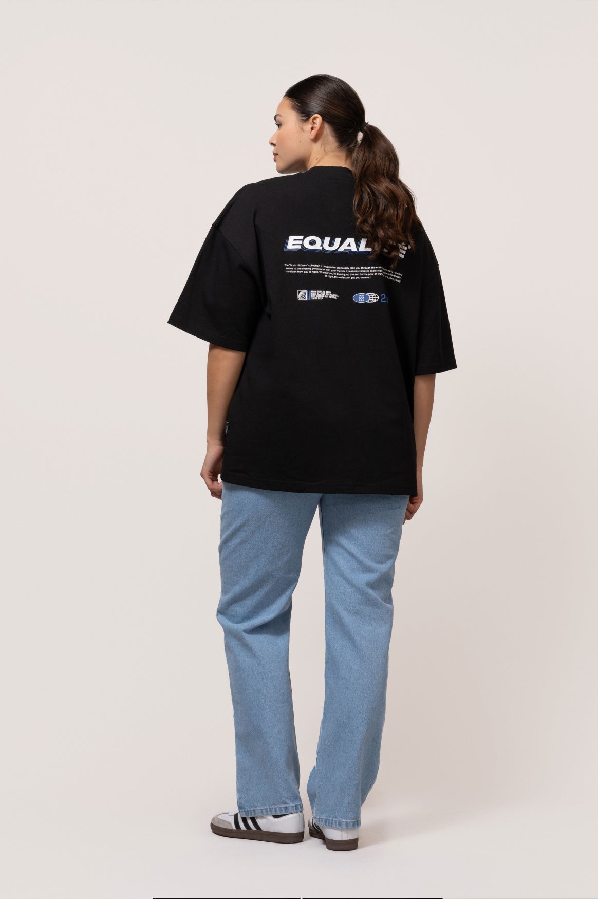 NOX BOXY TEE | BLACK