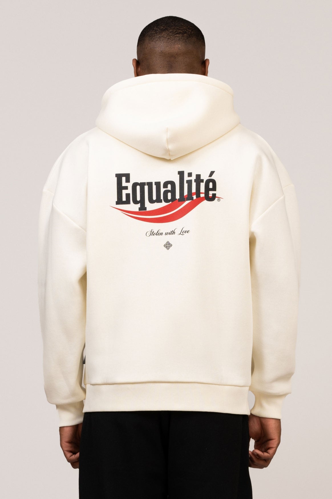 TYRZA OVERSIZED FULL ZIP HOODIE | OFF-WHITE