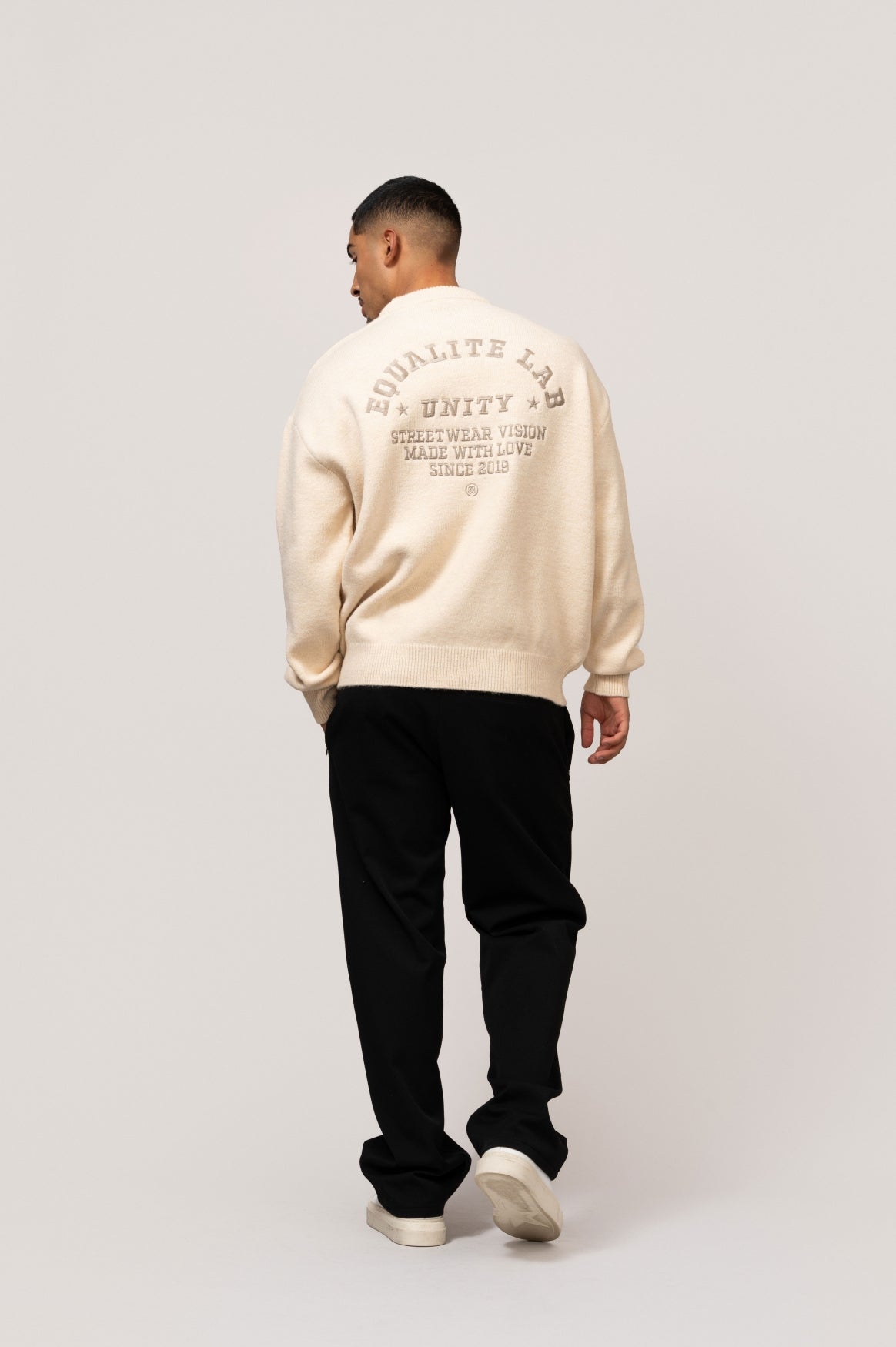 LUCIUS KNIT SWEATER | OFF-WHITE