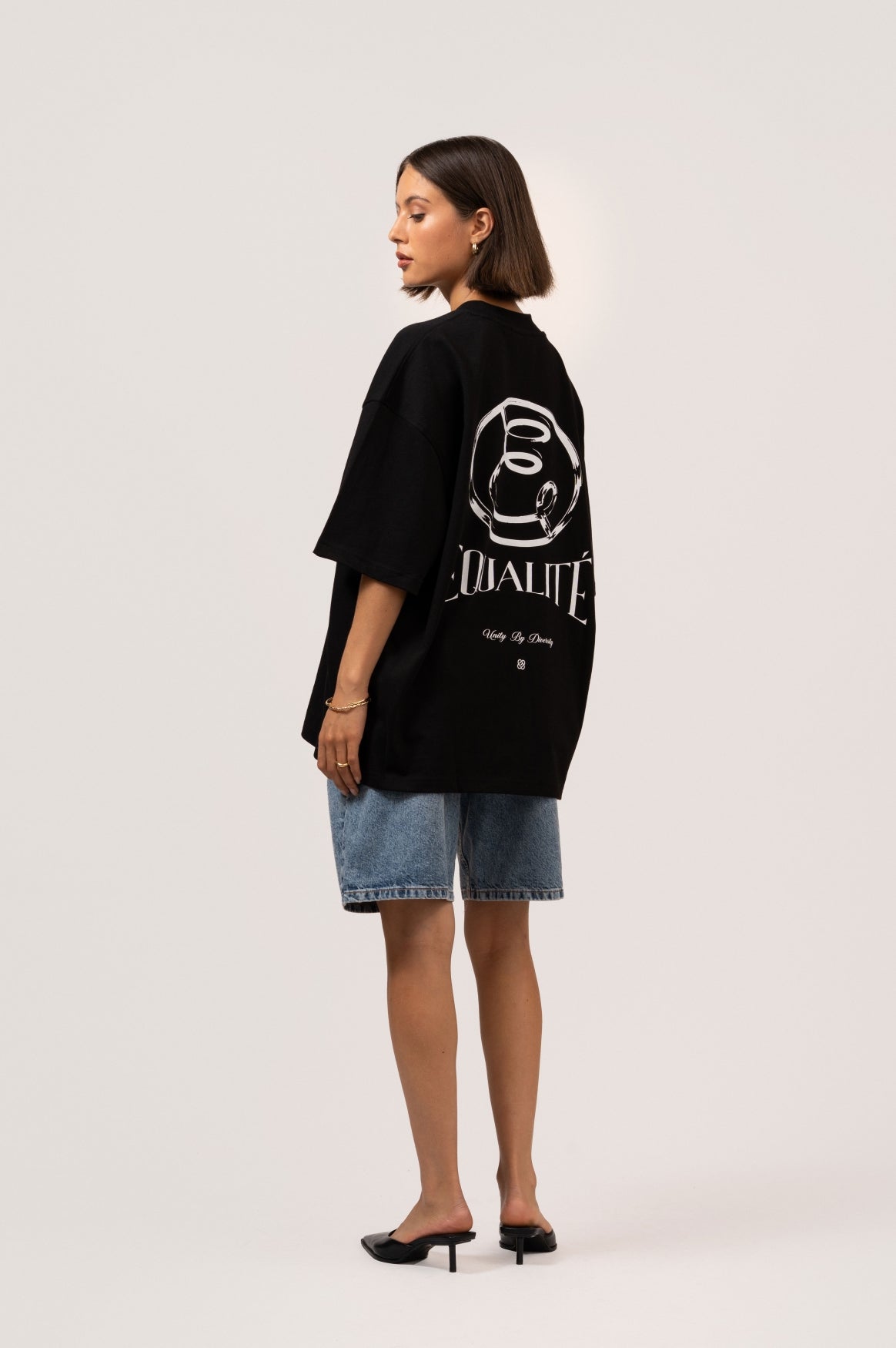 CHLOÉ BOXY TEE | BLACK