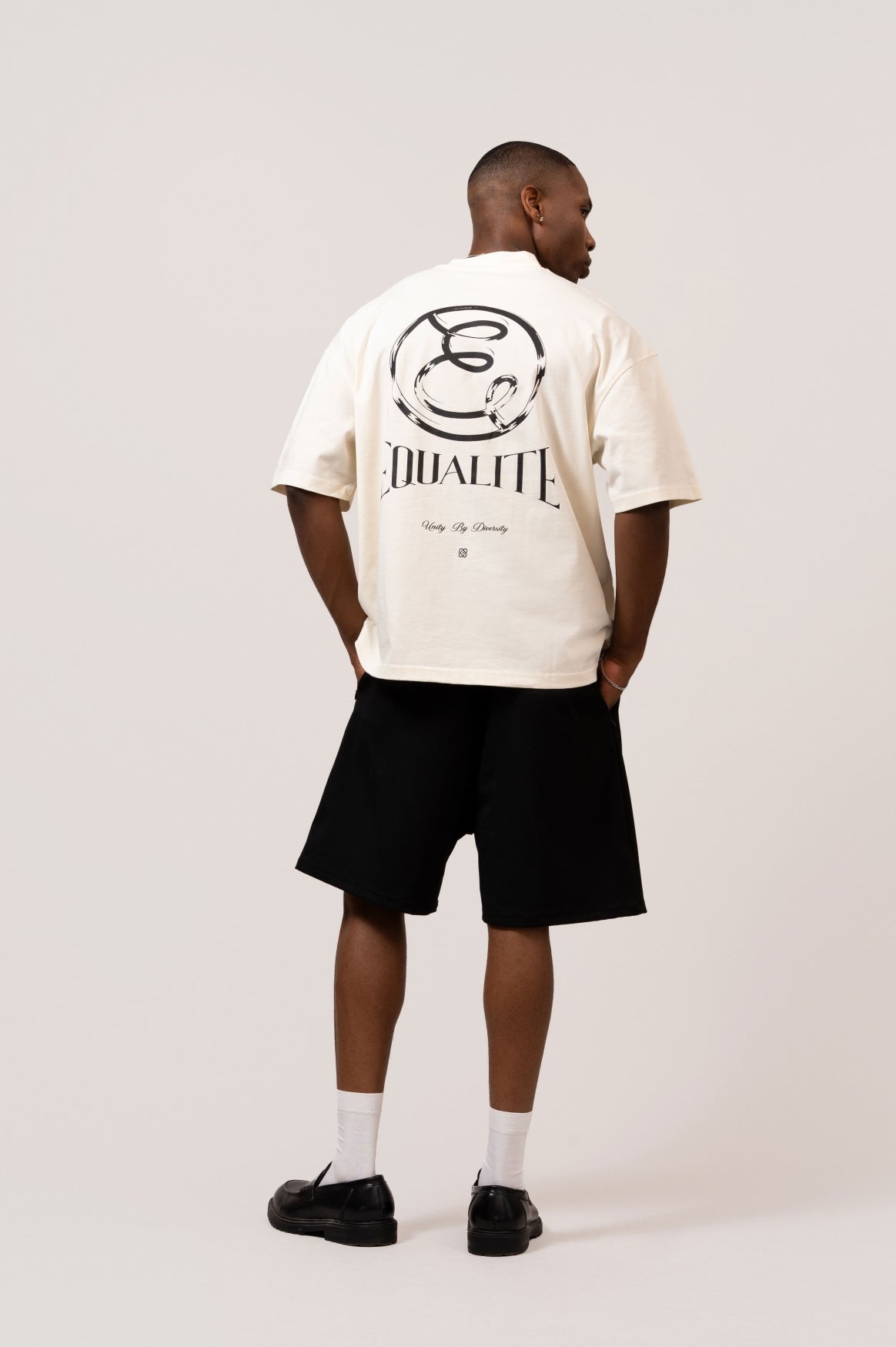 CHLOÉ BOXY TEE | OFF-WHITE & BLACK