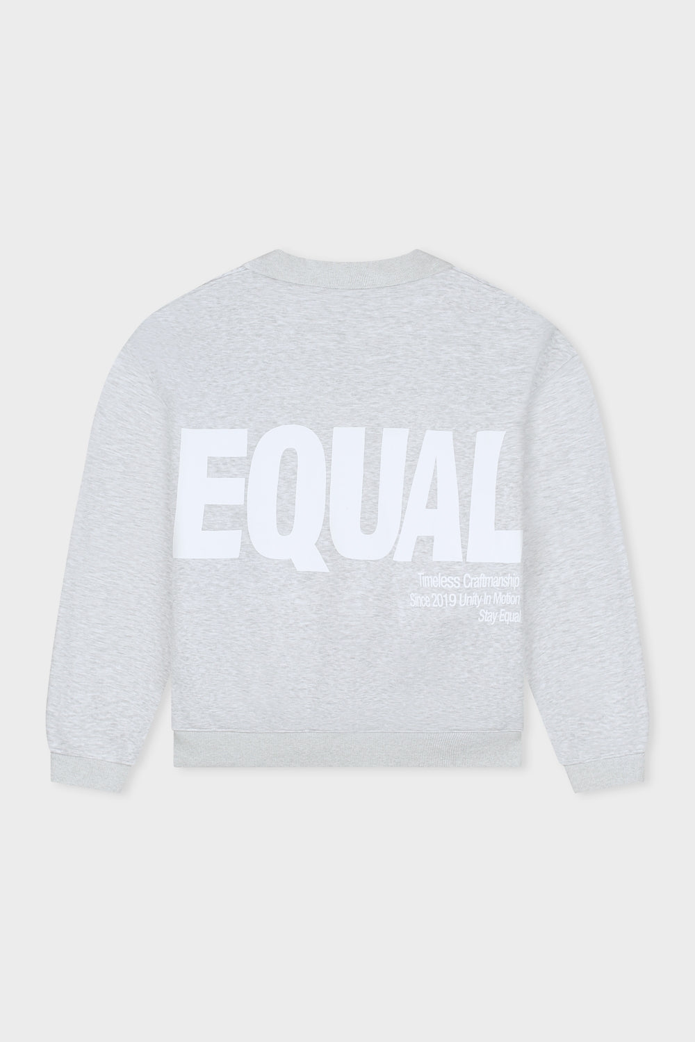 ELIA POLO SWEATER | MELANGE GREY