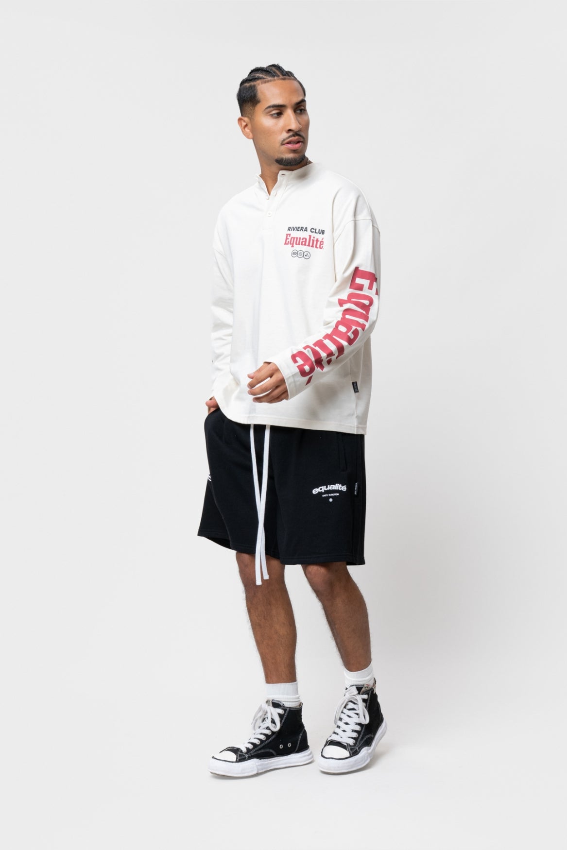 STAY EQUAL JOGGER SHORTS | BLACK
