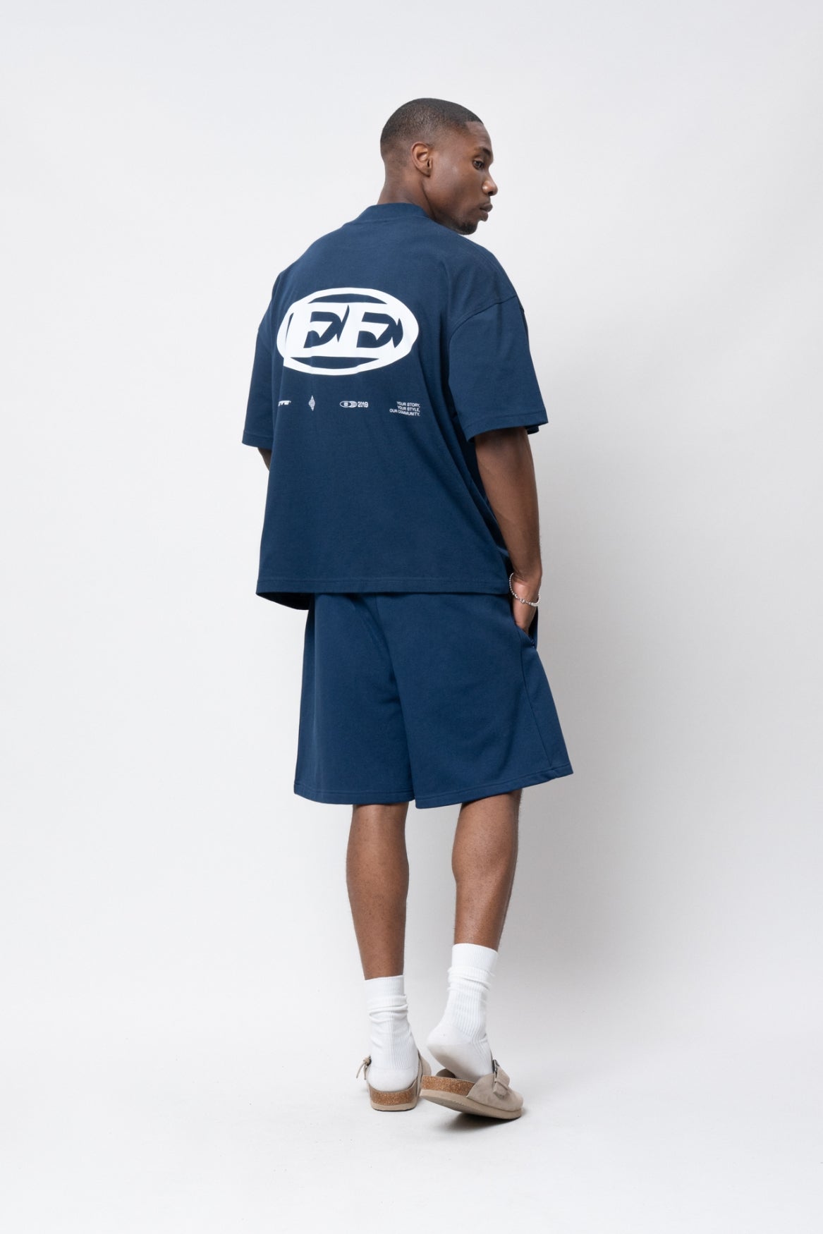 ARENA JOGGER SHORTS | NAVY