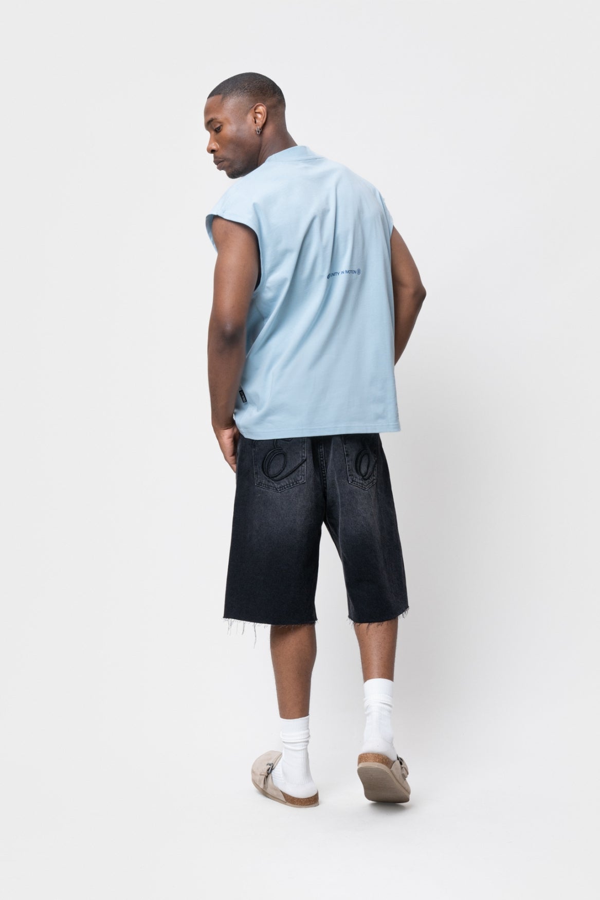 CELESTE TANK TOP | LIGHT BLUE